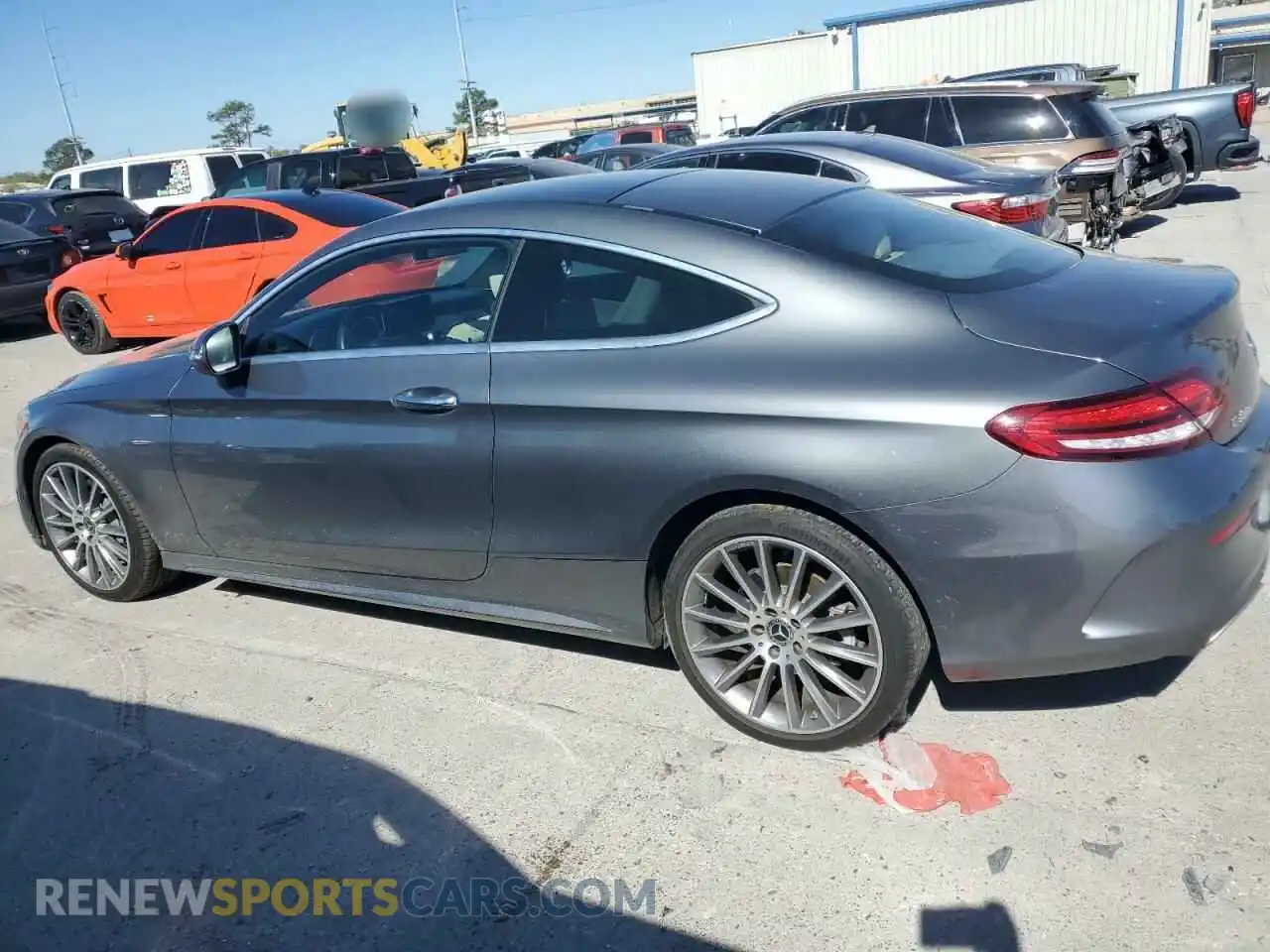 2 Photograph of a damaged car WDDWJ8DB9KF836607 MERCEDES-BENZ C-CLASS 2019