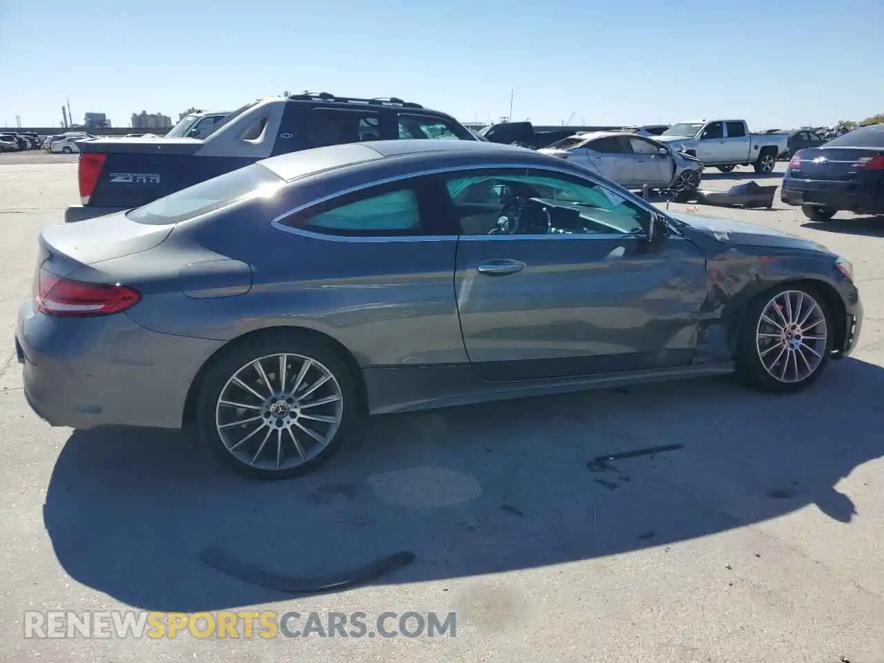 3 Photograph of a damaged car WDDWJ8DB9KF836607 MERCEDES-BENZ C-CLASS 2019