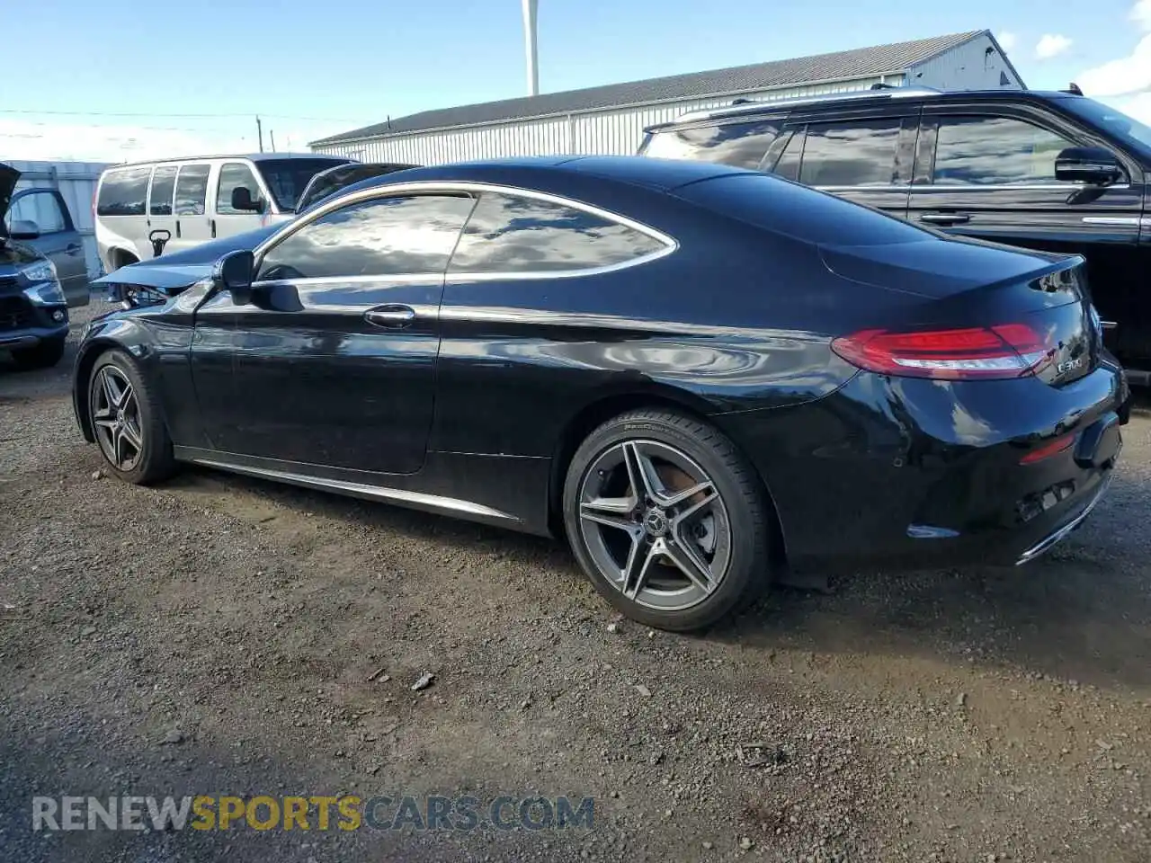 2 Photograph of a damaged car WDDWJ8EB3KF925510 MERCEDES-BENZ C-CLASS 2019