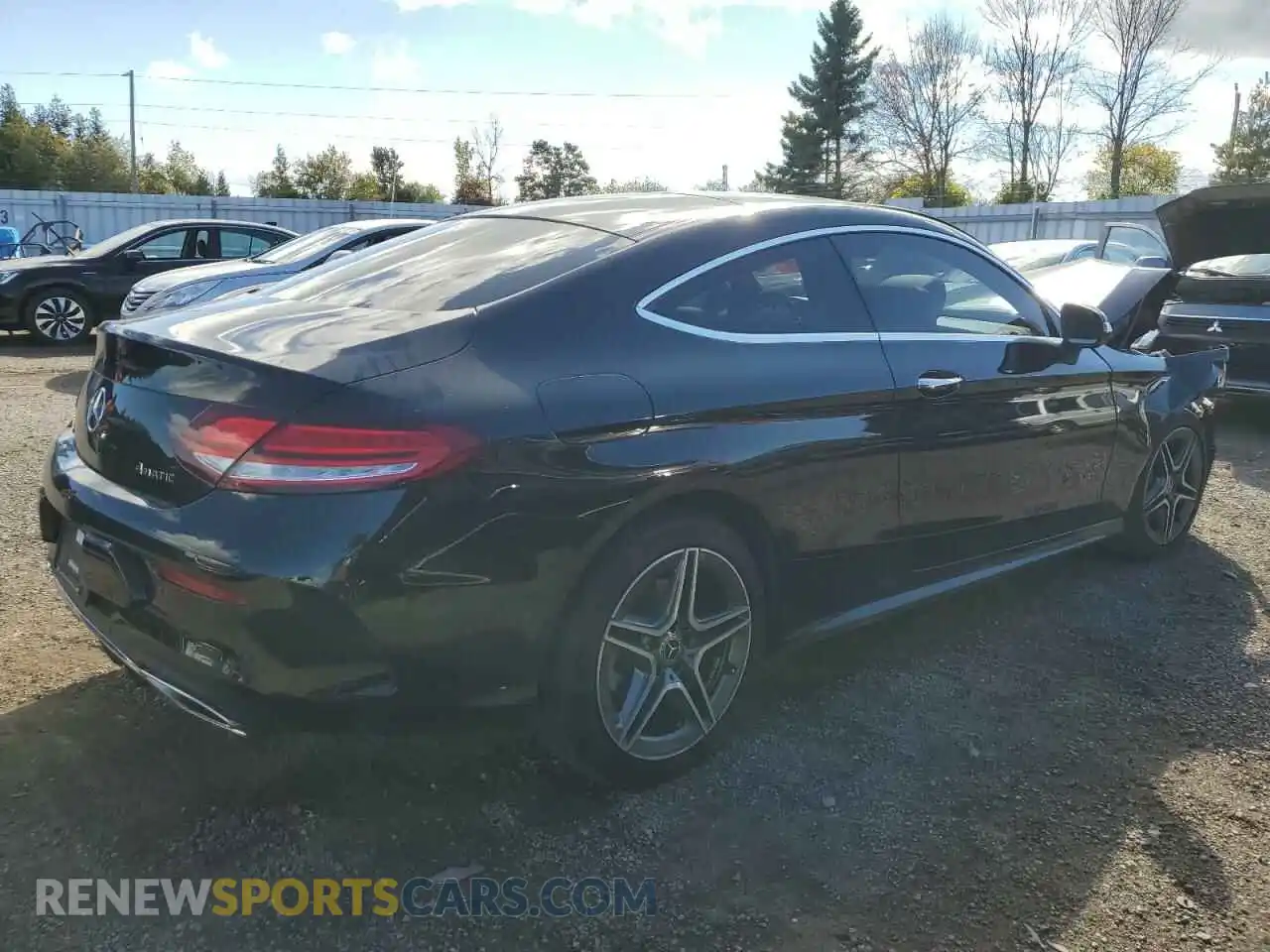 3 Photograph of a damaged car WDDWJ8EB3KF925510 MERCEDES-BENZ C-CLASS 2019