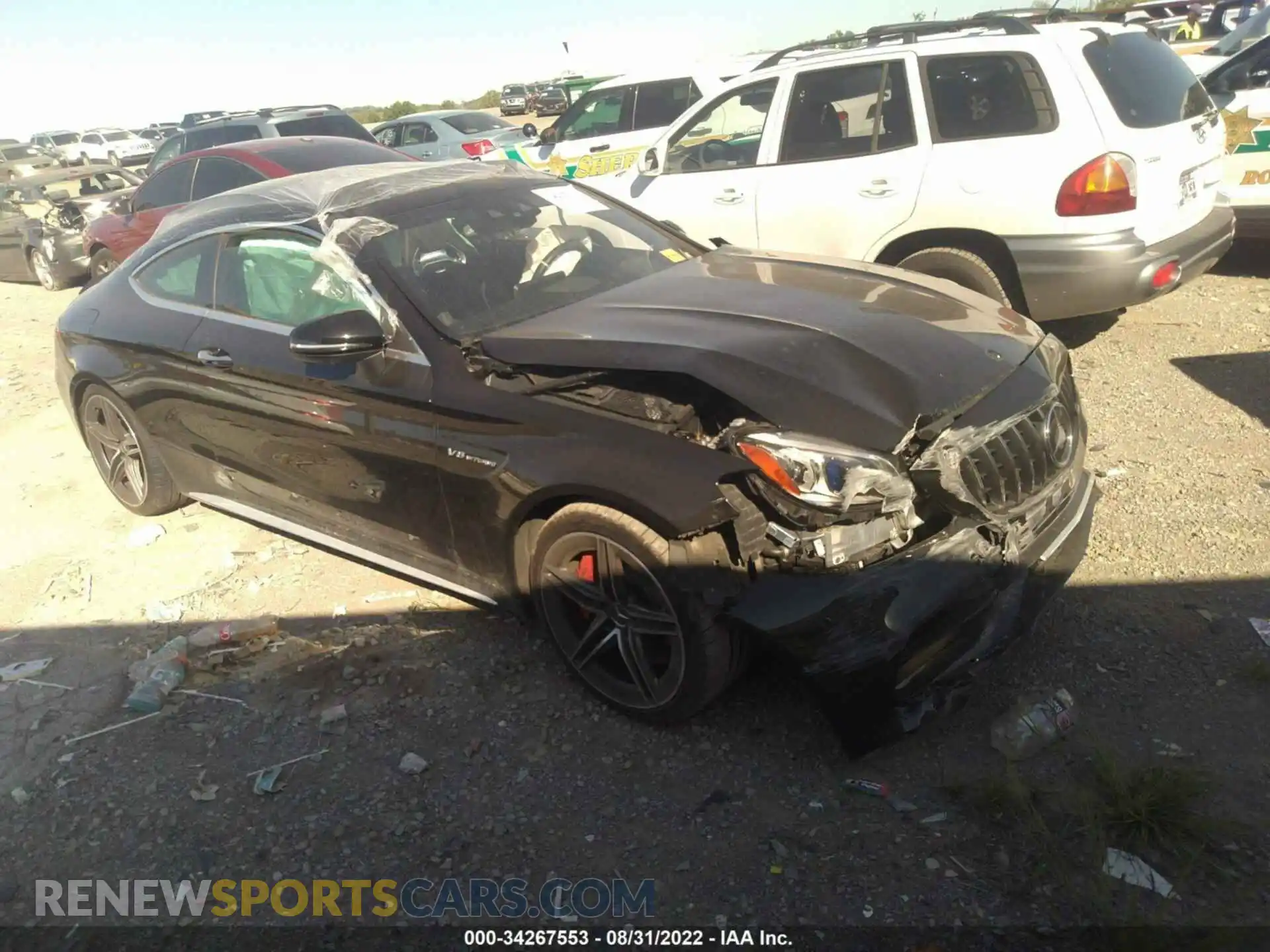 1 Photograph of a damaged car WDDWJ8HB7KF870779 MERCEDES-BENZ C-CLASS 2019
