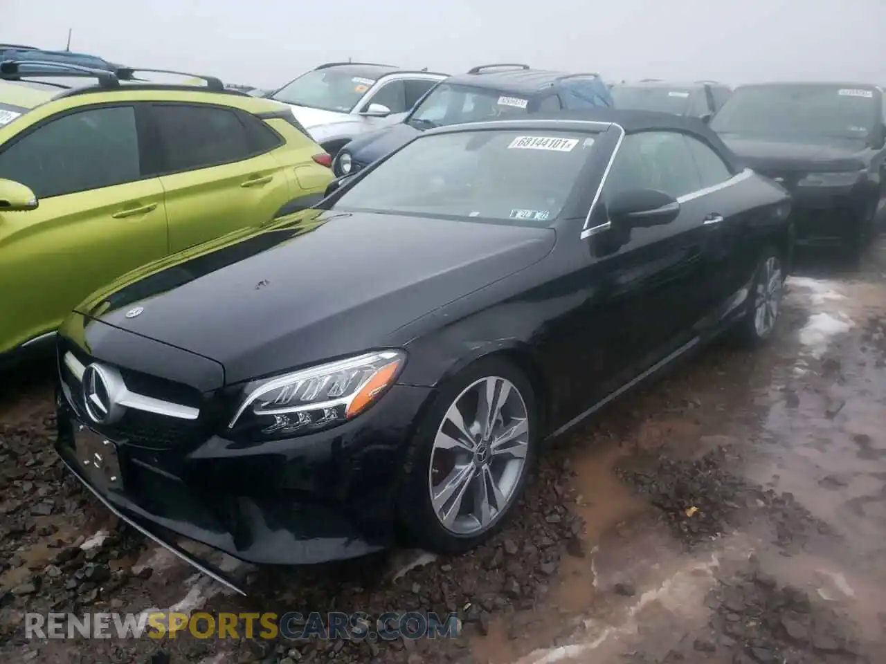 2 Photograph of a damaged car WDDWK8EB1KF832174 MERCEDES-BENZ C-CLASS 2019