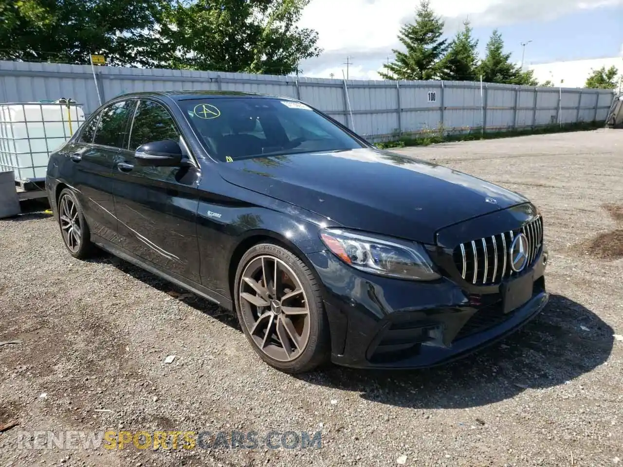 1 Photograph of a damaged car 55SWF6EB1LU329221 MERCEDES-BENZ C-CLASS 2020