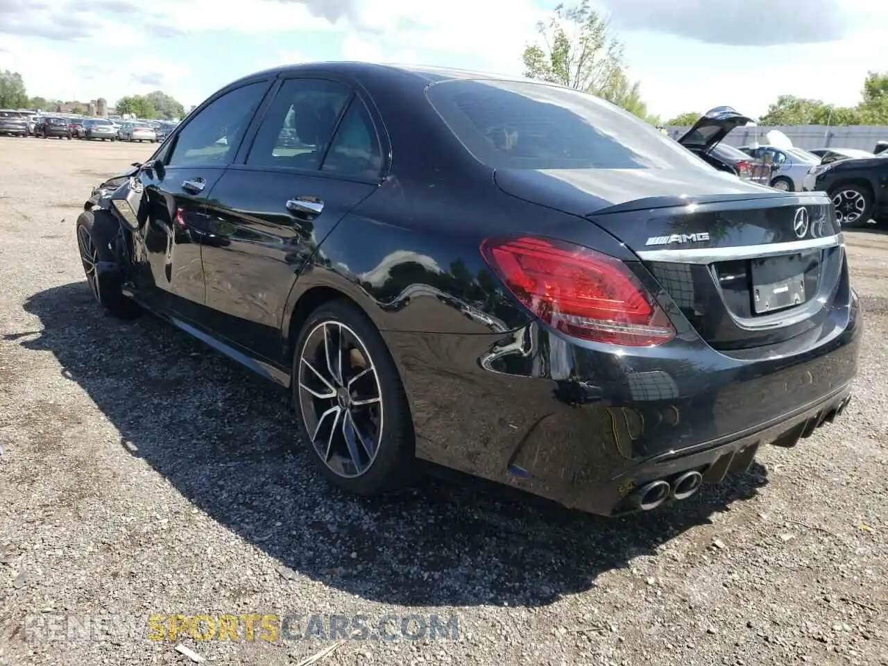 3 Photograph of a damaged car 55SWF6EB1LU329221 MERCEDES-BENZ C-CLASS 2020