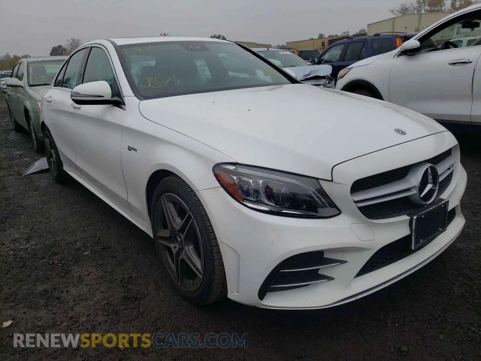 1 Photograph of a damaged car 55SWF6EB1LU329400 MERCEDES-BENZ C-CLASS 2020