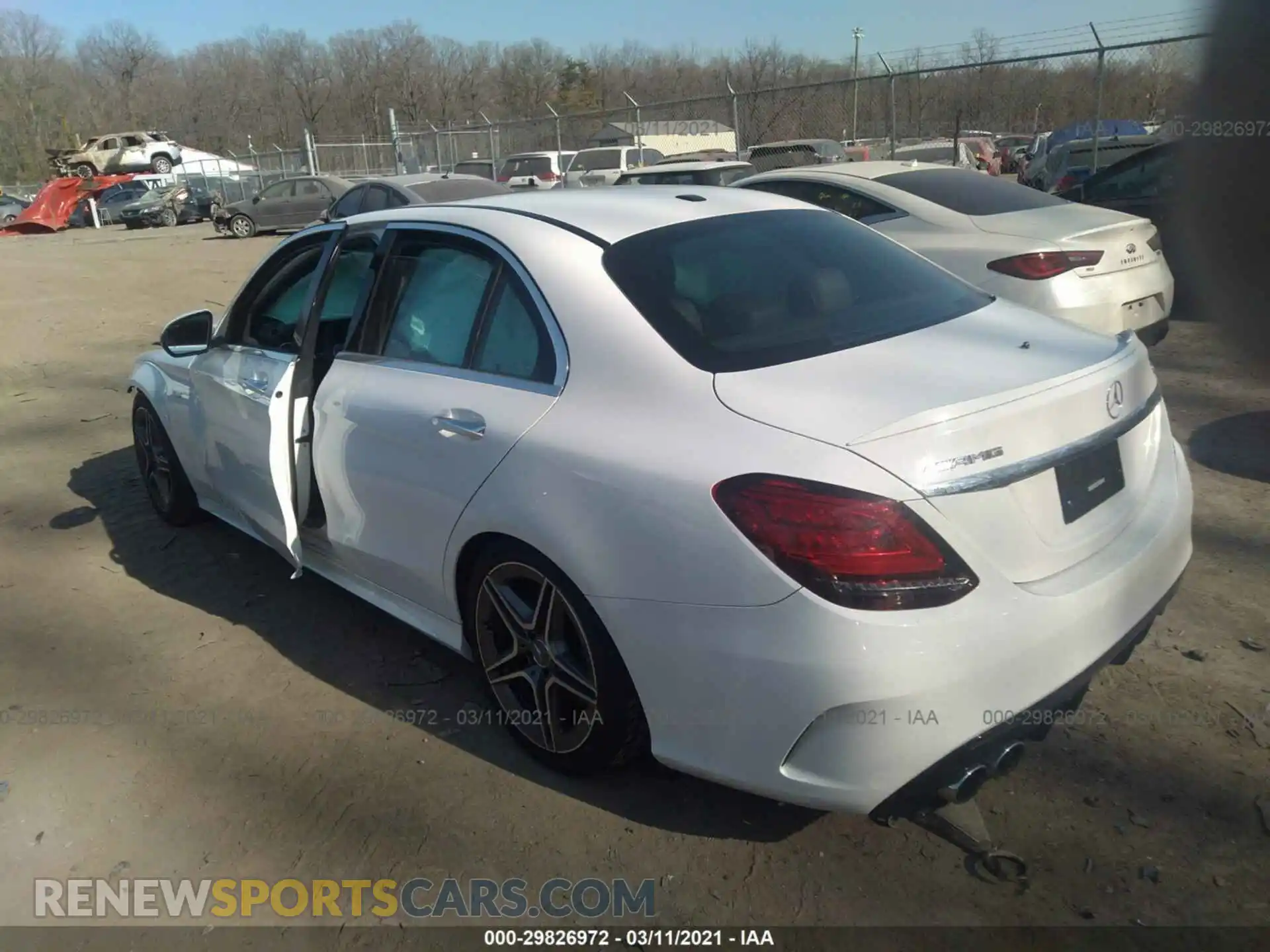 3 Photograph of a damaged car 55SWF6EB2LU333486 MERCEDES-BENZ C-CLASS 2020