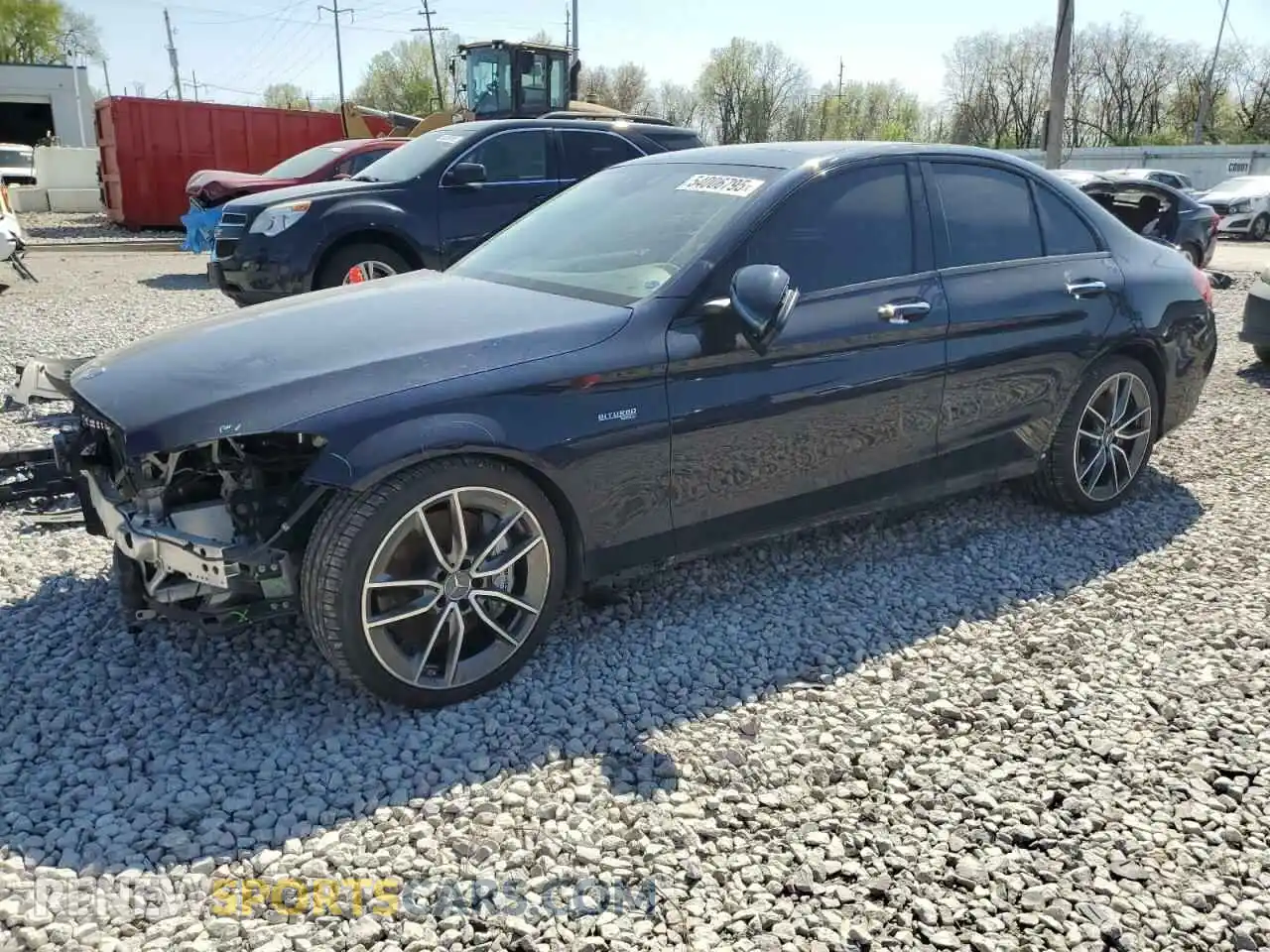 1 Photograph of a damaged car 55SWF6EB4LU323896 MERCEDES-BENZ C-CLASS 2020
