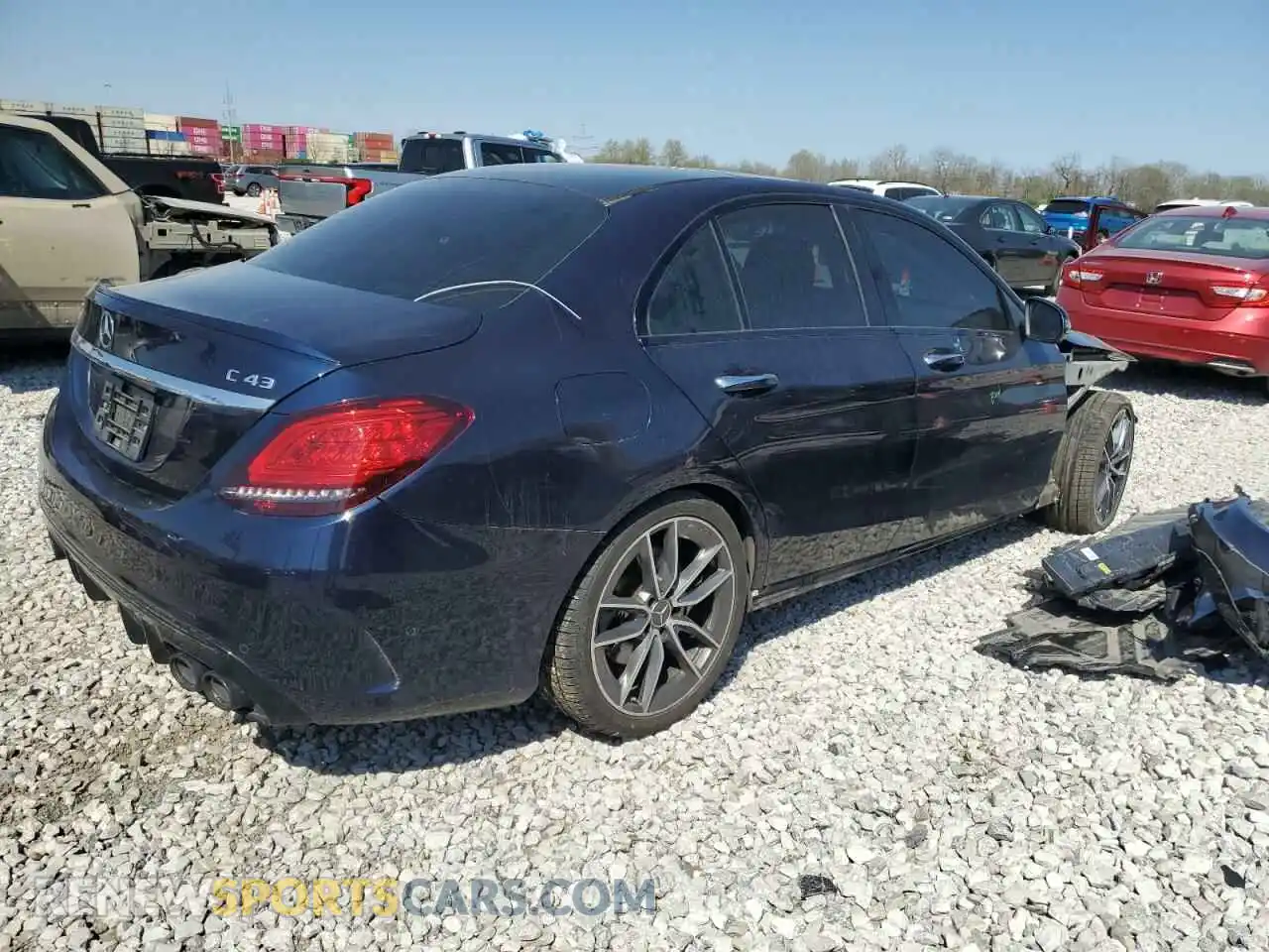 3 Photograph of a damaged car 55SWF6EB4LU323896 MERCEDES-BENZ C-CLASS 2020