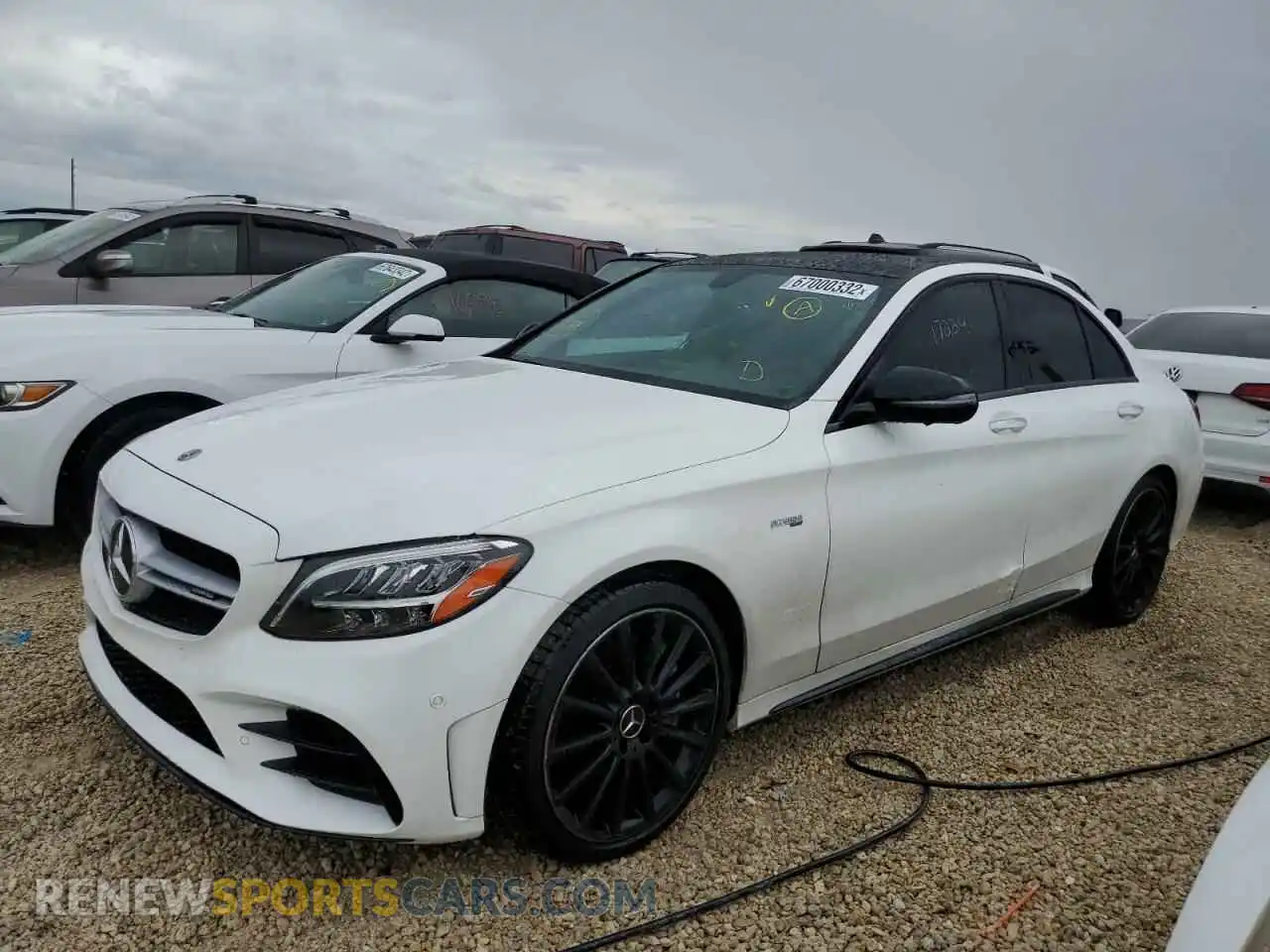 2 Photograph of a damaged car 55SWF6EB6LU329716 MERCEDES-BENZ C-CLASS 2020
