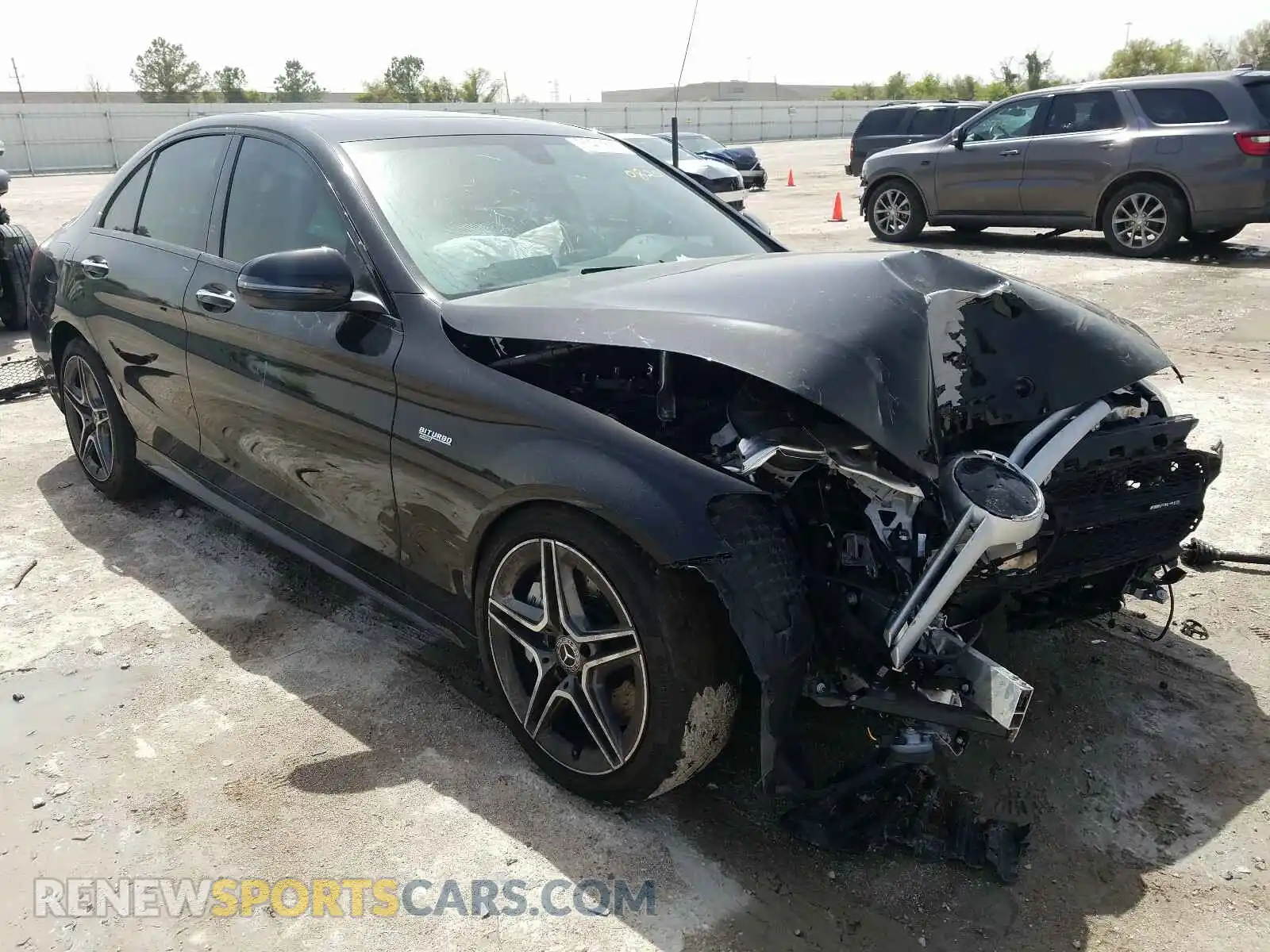 1 Photograph of a damaged car 55SWF6EB6LU330820 MERCEDES-BENZ C CLASS 2020