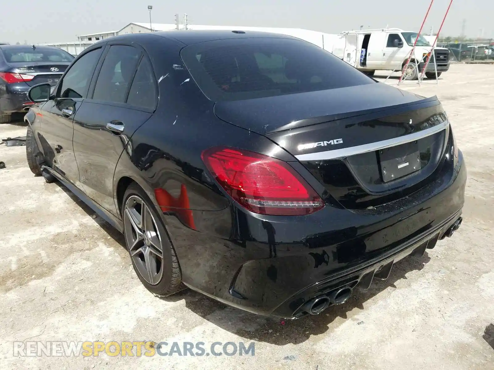 3 Photograph of a damaged car 55SWF6EB6LU330820 MERCEDES-BENZ C CLASS 2020