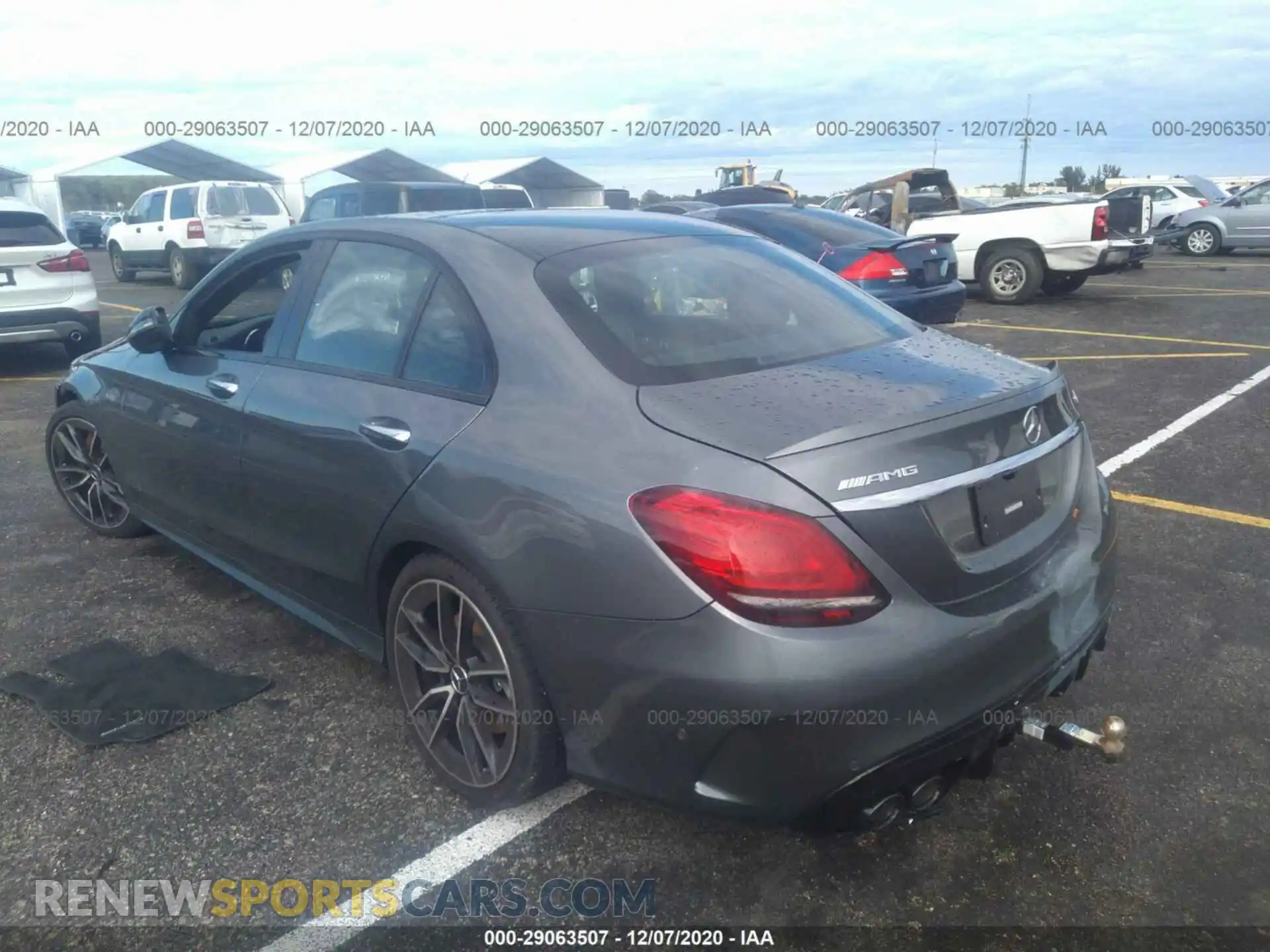 3 Photograph of a damaged car 55SWF6EB9LU329533 MERCEDES-BENZ C-CLASS 2020