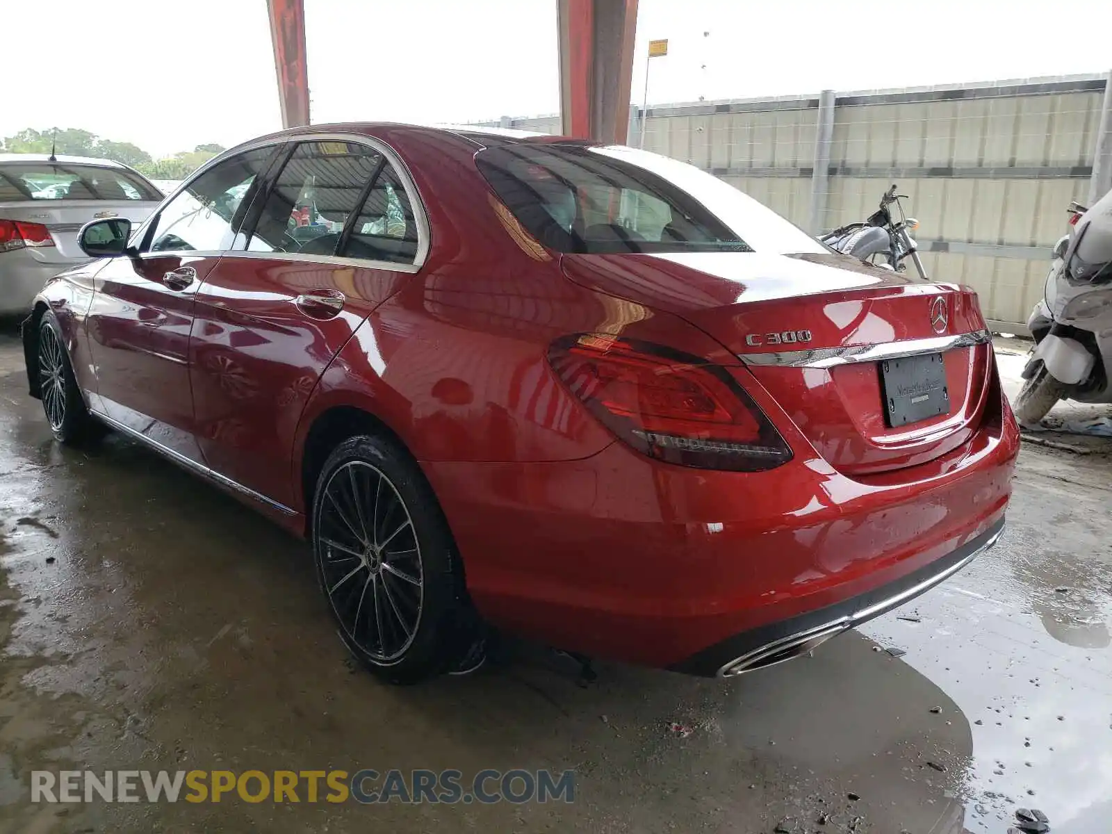 3 Photograph of a damaged car 55SWF8DB0LU324878 MERCEDES-BENZ C-CLASS 2020