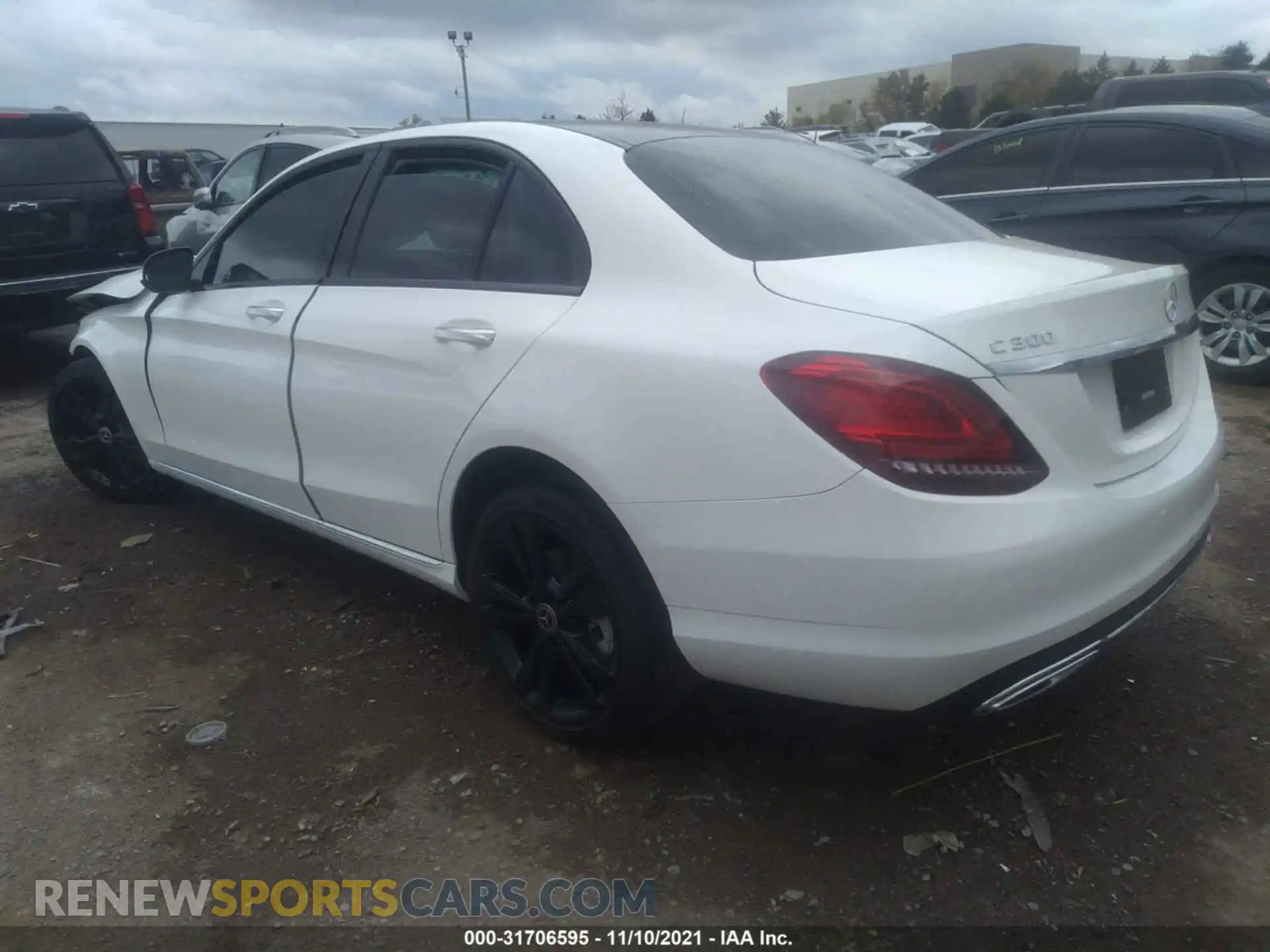 3 Photograph of a damaged car 55SWF8DB0LU326324 MERCEDES-BENZ C-CLASS 2020