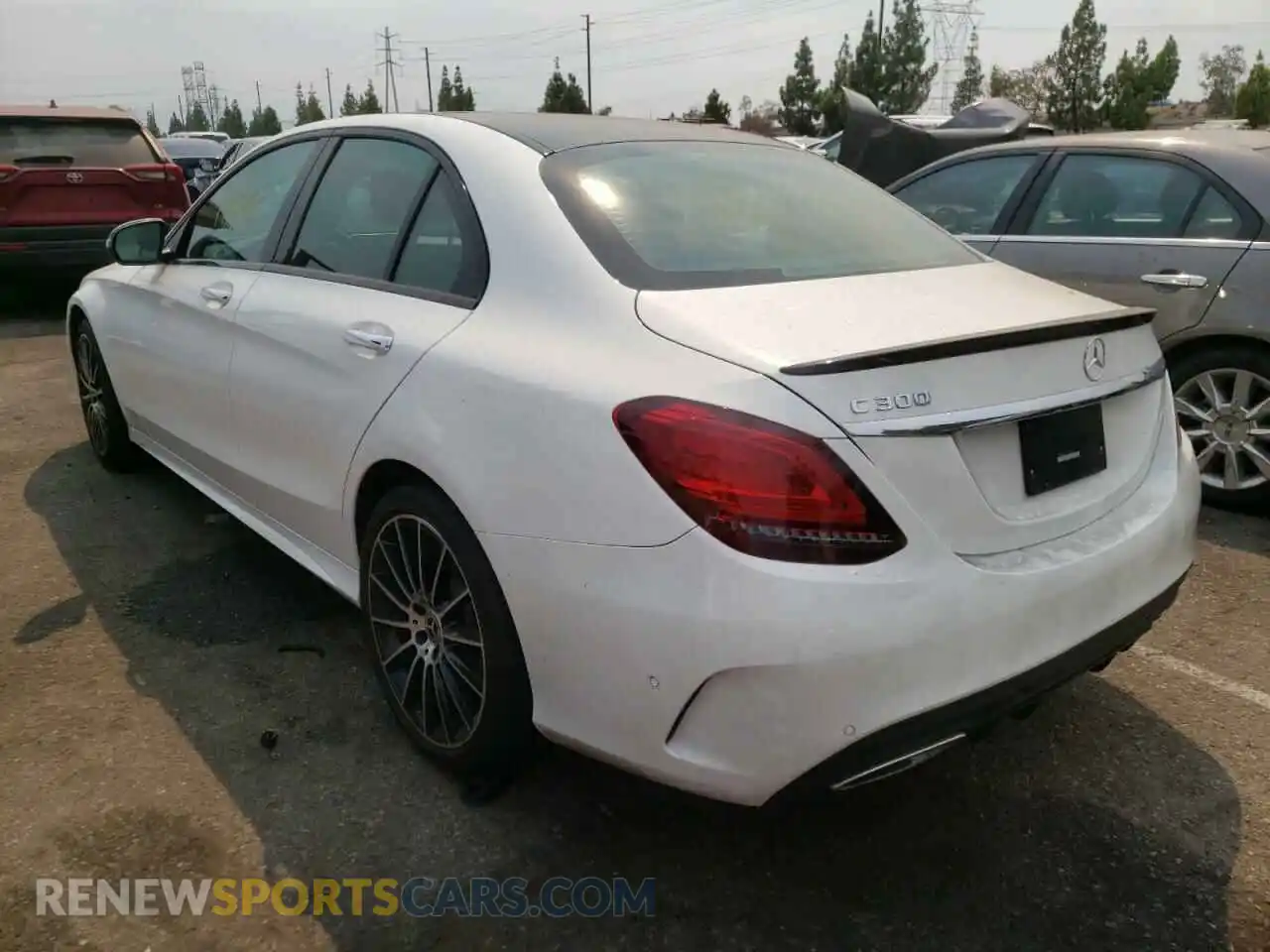 3 Photograph of a damaged car 55SWF8DB1LU322993 MERCEDES-BENZ C-CLASS 2020