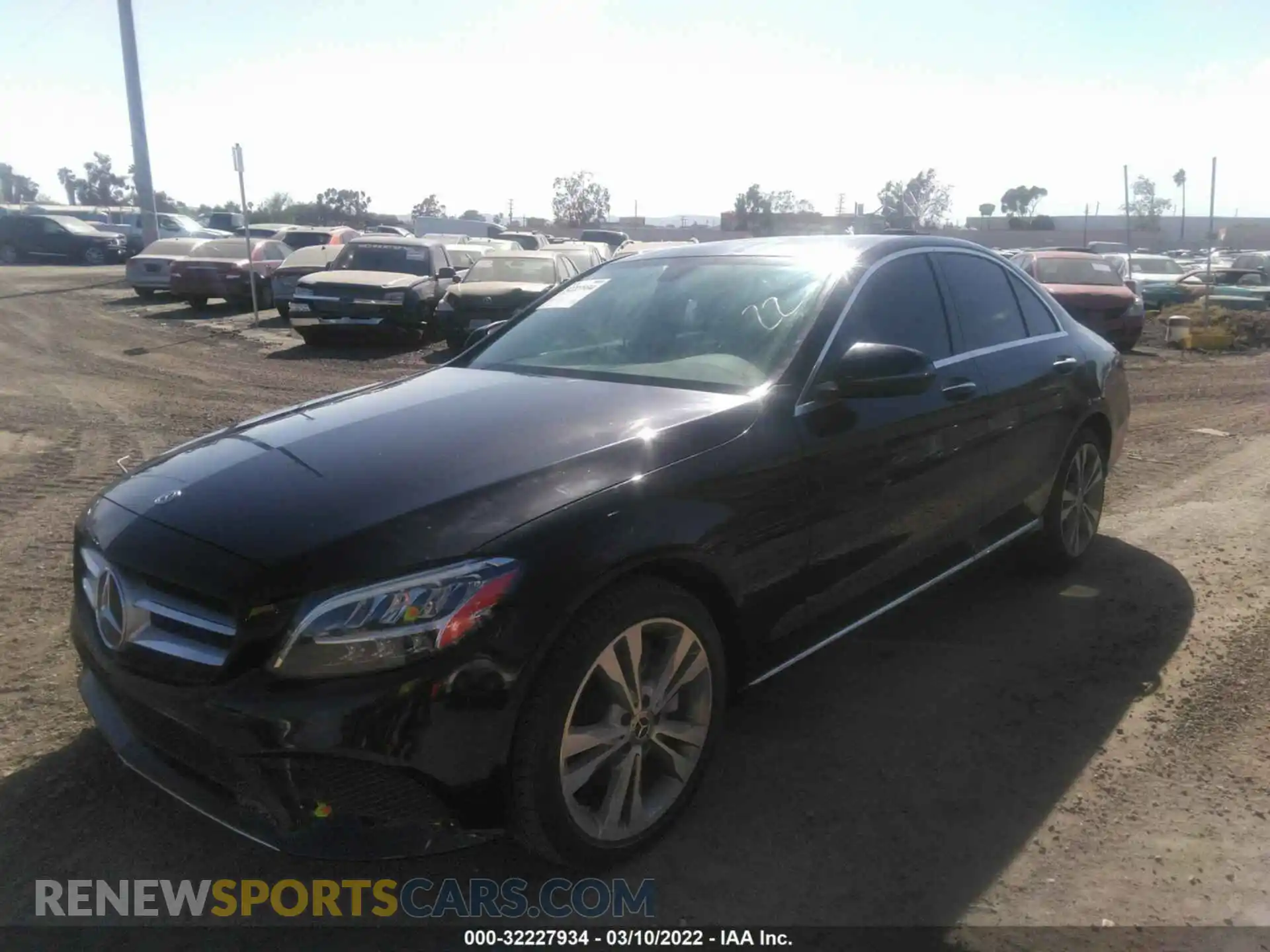 2 Photograph of a damaged car 55SWF8DB1LU323044 MERCEDES-BENZ C-CLASS 2020