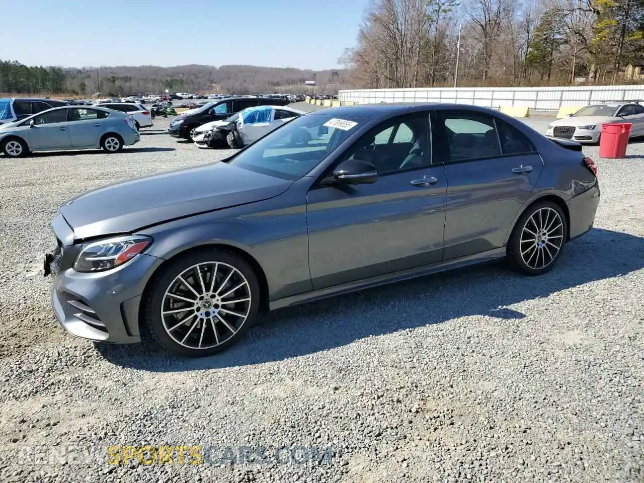 1 Photograph of a damaged car 55SWF8DB1LU326641 MERCEDES-BENZ C-CLASS 2020