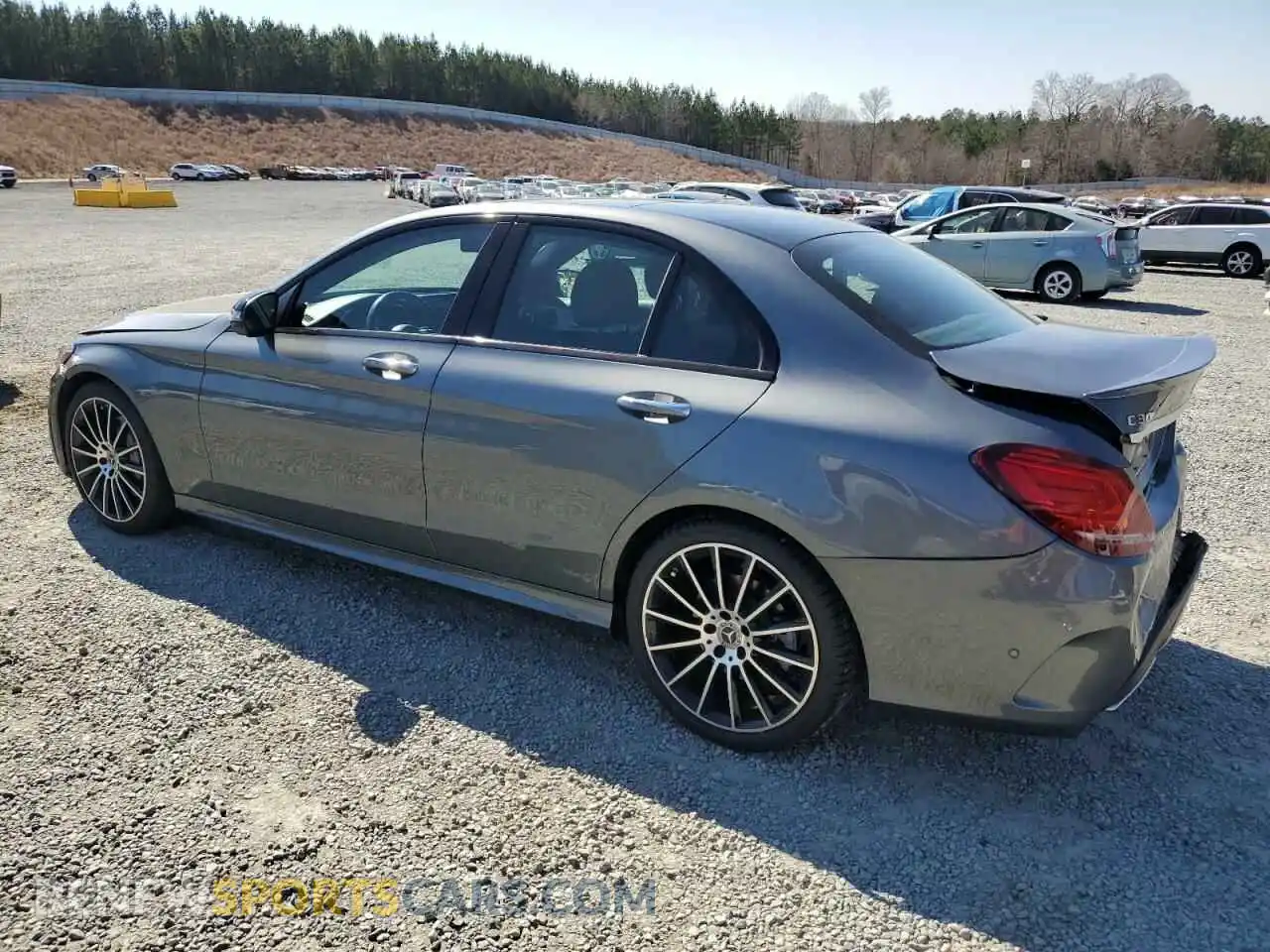 2 Photograph of a damaged car 55SWF8DB1LU326641 MERCEDES-BENZ C-CLASS 2020