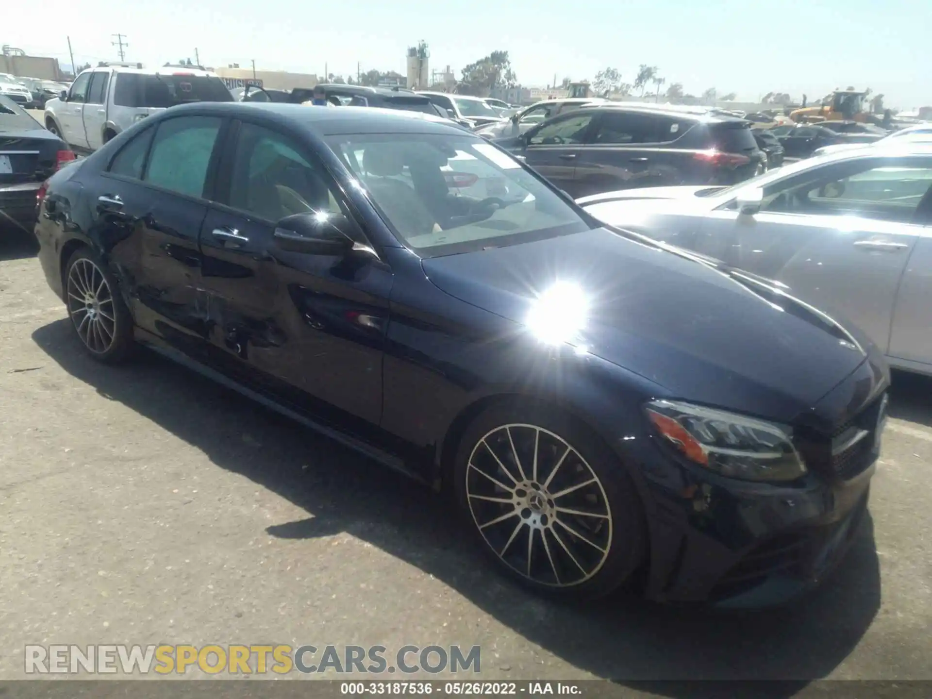 1 Photograph of a damaged car 55SWF8DB3LU323322 MERCEDES-BENZ C-CLASS 2020