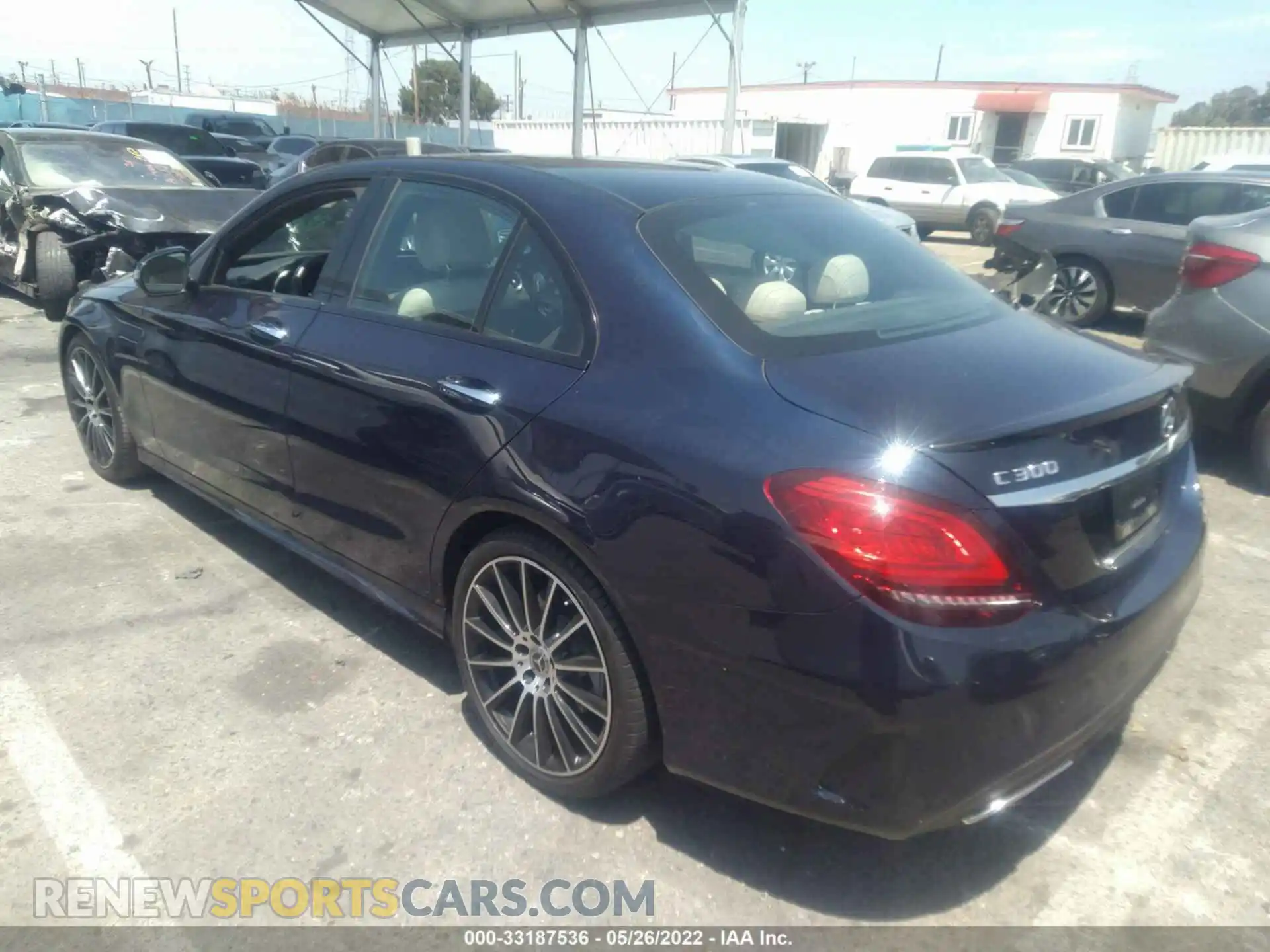 3 Photograph of a damaged car 55SWF8DB3LU323322 MERCEDES-BENZ C-CLASS 2020