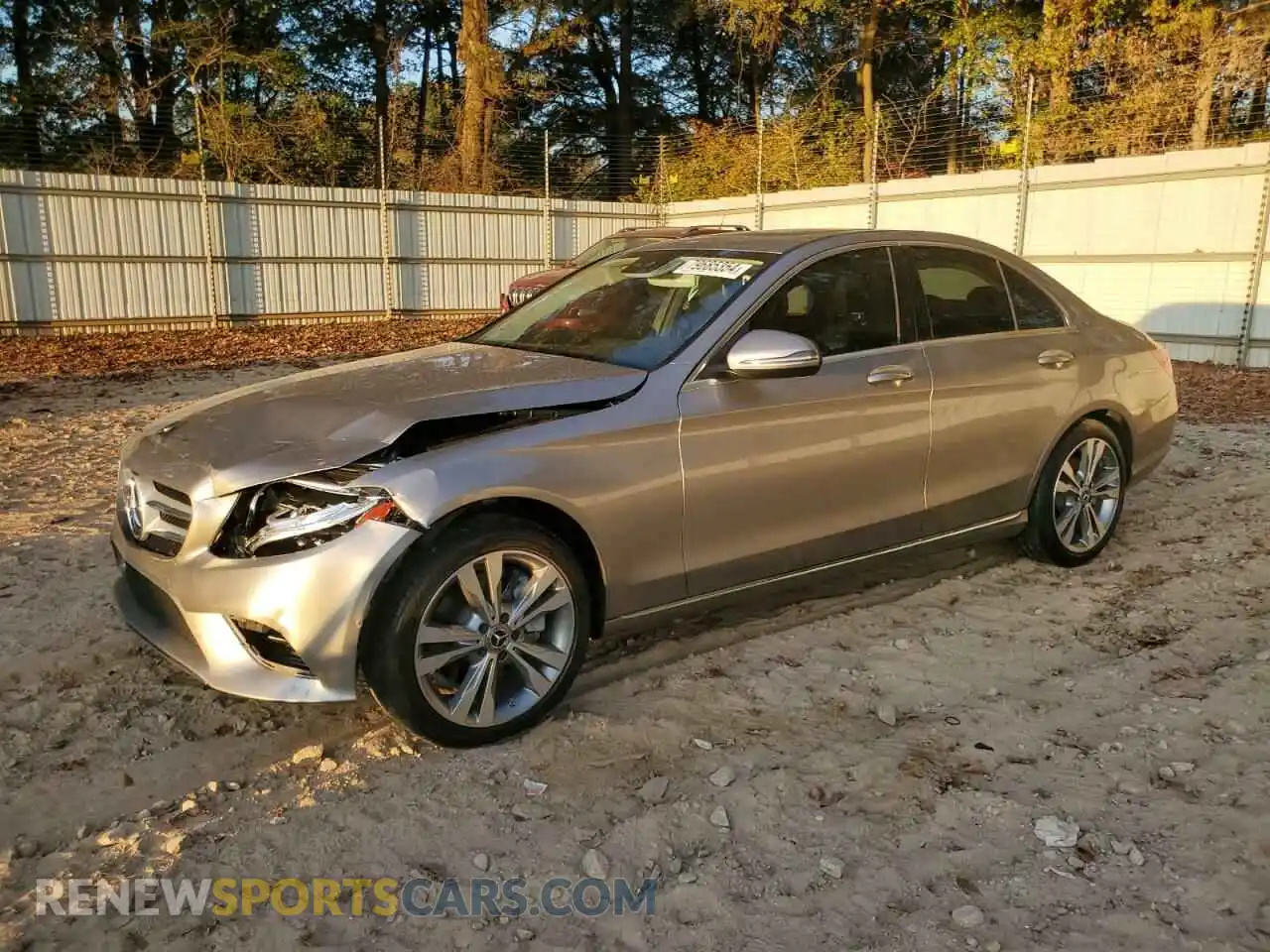 1 Photograph of a damaged car 55SWF8DB3LU327810 MERCEDES-BENZ C-CLASS 2020
