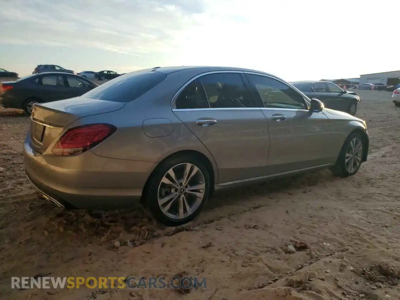 3 Photograph of a damaged car 55SWF8DB3LU327810 MERCEDES-BENZ C-CLASS 2020