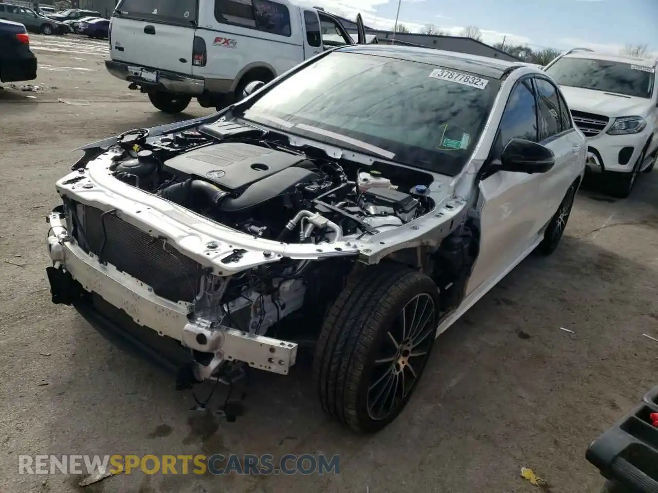 2 Photograph of a damaged car 55SWF8DB4LU325306 MERCEDES-BENZ C-CLASS 2020