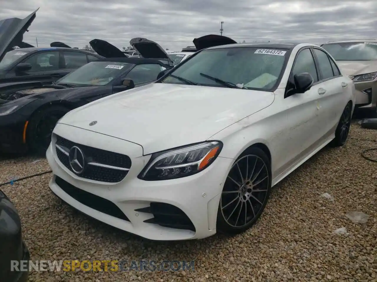 2 Photograph of a damaged car 55SWF8DB5LU329381 MERCEDES-BENZ C-CLASS 2020