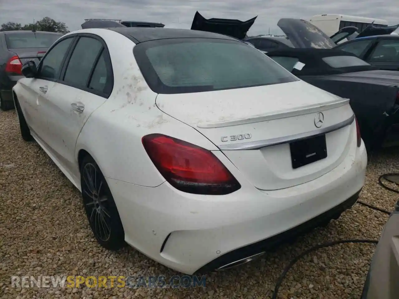 3 Photograph of a damaged car 55SWF8DB5LU329381 MERCEDES-BENZ C-CLASS 2020