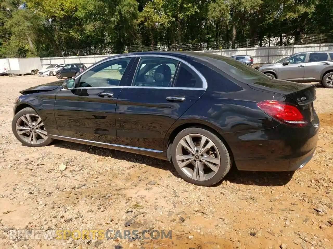 2 Photograph of a damaged car 55SWF8DB6LU332645 MERCEDES-BENZ C-CLASS 2020