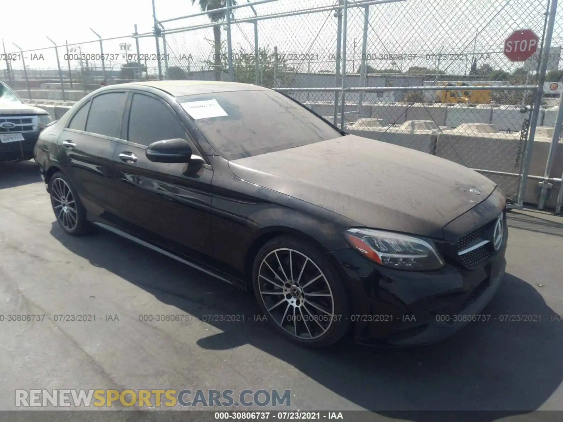 1 Photograph of a damaged car 55SWF8DB7LU324568 MERCEDES-BENZ C-CLASS 2020