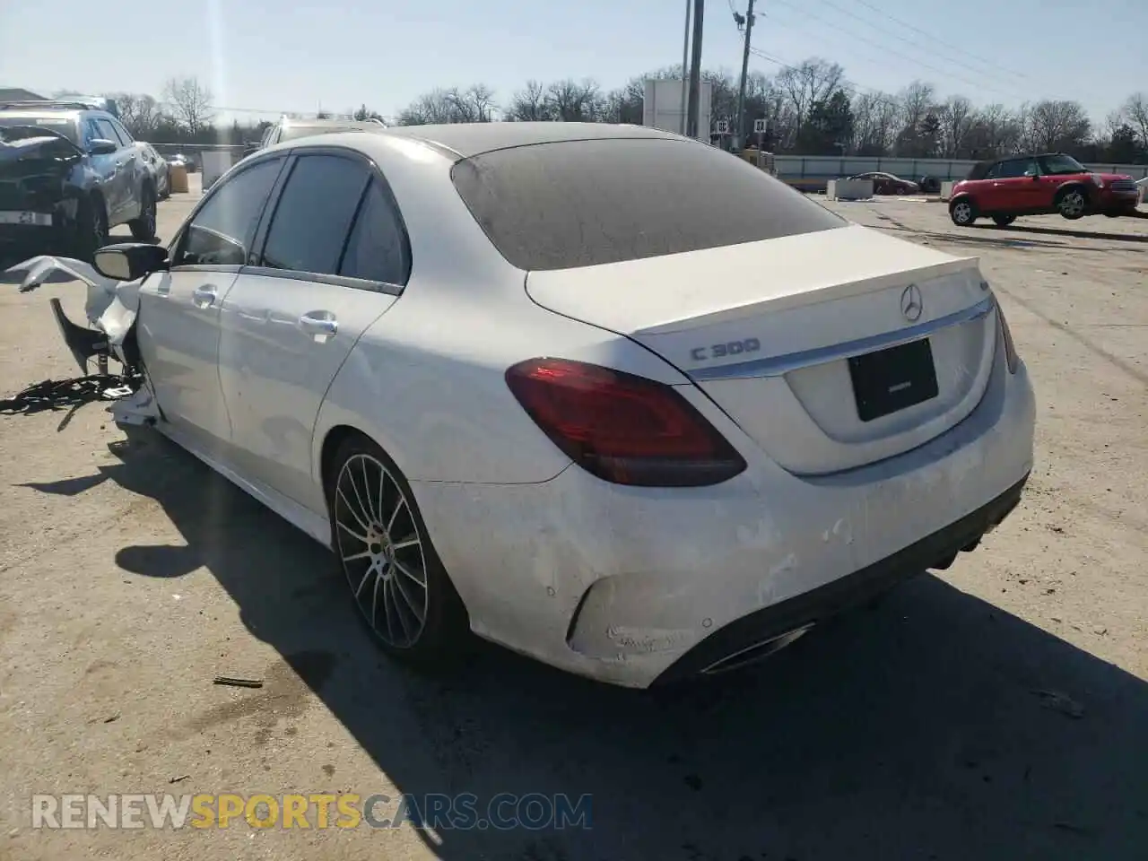 3 Photograph of a damaged car 55SWF8EB1LU325228 MERCEDES-BENZ C-CLASS 2020