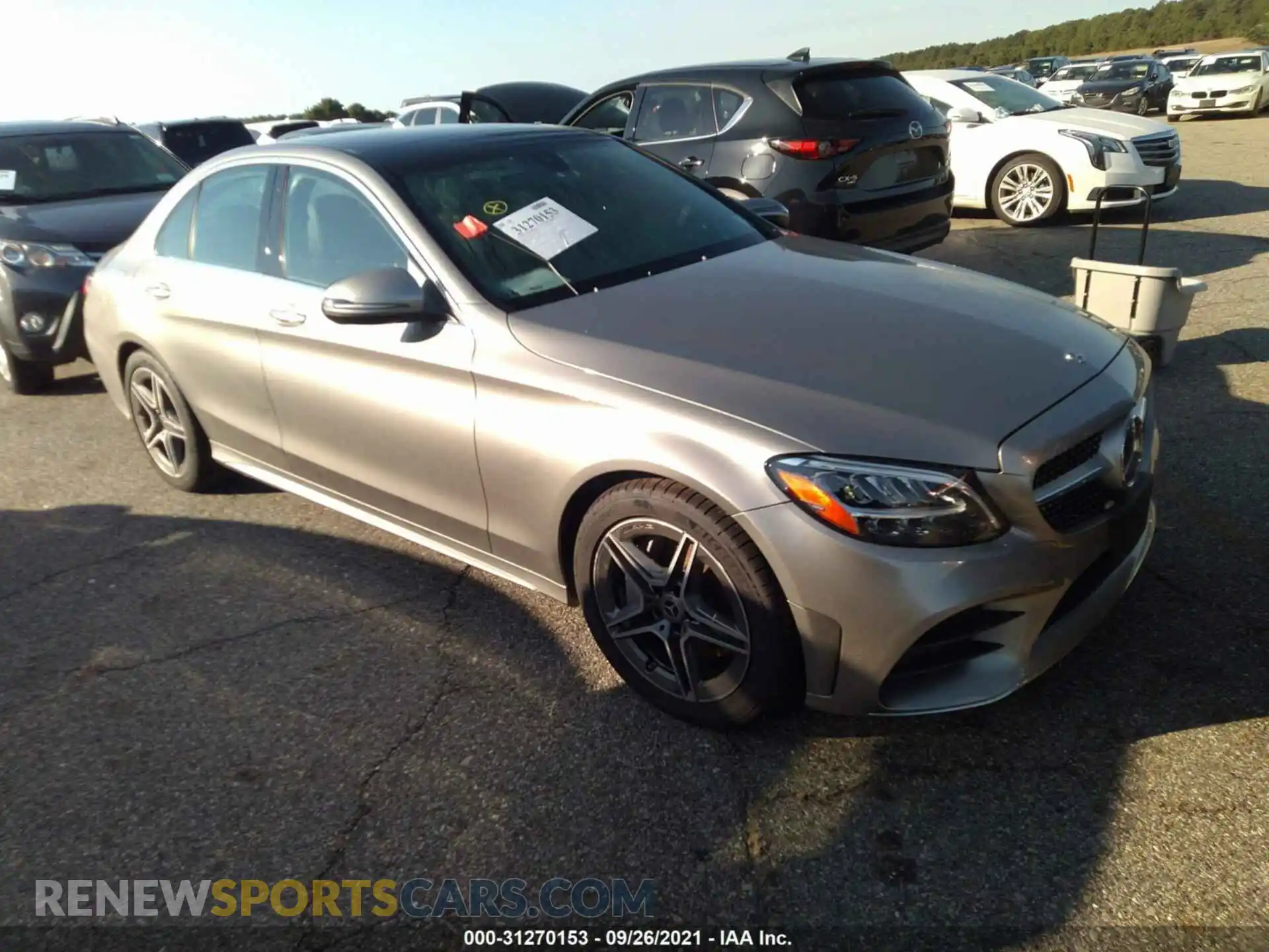1 Photograph of a damaged car 55SWF8EB1LU326461 MERCEDES-BENZ C-CLASS 2020