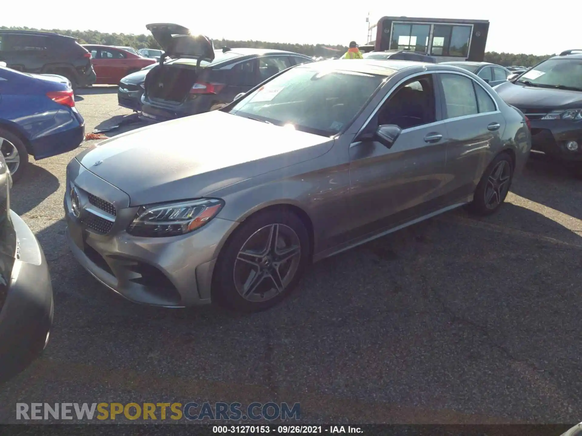 2 Photograph of a damaged car 55SWF8EB1LU326461 MERCEDES-BENZ C-CLASS 2020