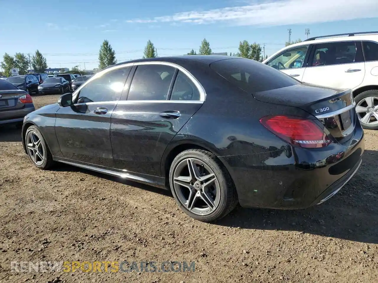 2 Photograph of a damaged car 55SWF8EB1LU326797 MERCEDES-BENZ C-CLASS 2020