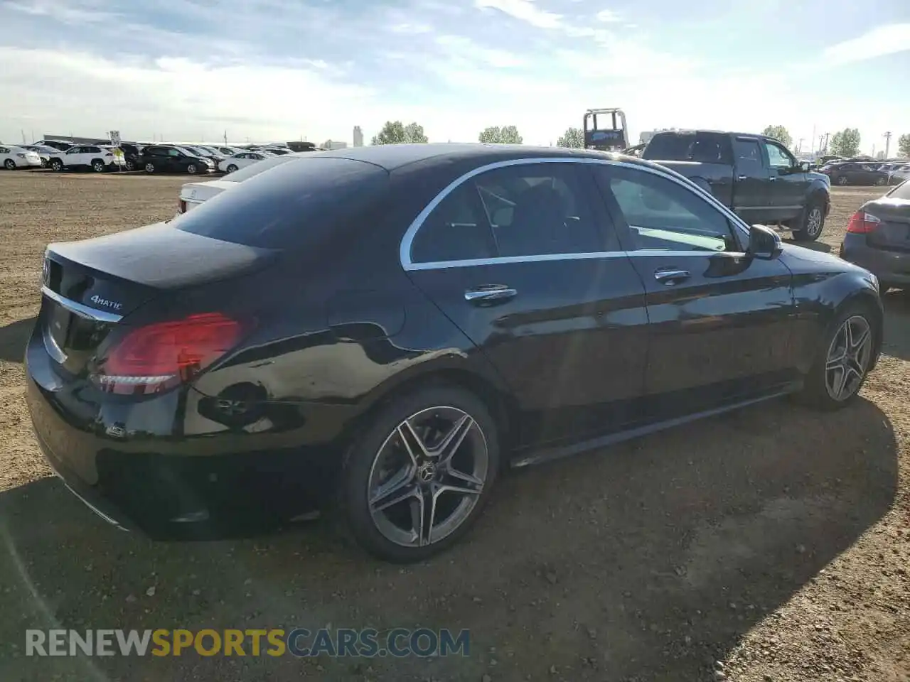 3 Photograph of a damaged car 55SWF8EB1LU326797 MERCEDES-BENZ C-CLASS 2020