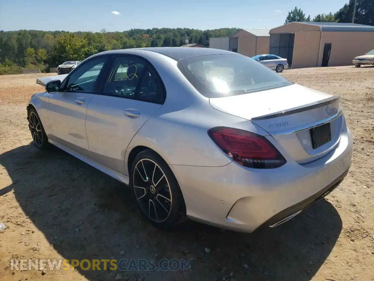 3 Photograph of a damaged car 55SWF8EB3LU327157 MERCEDES-BENZ C-CLASS 2020