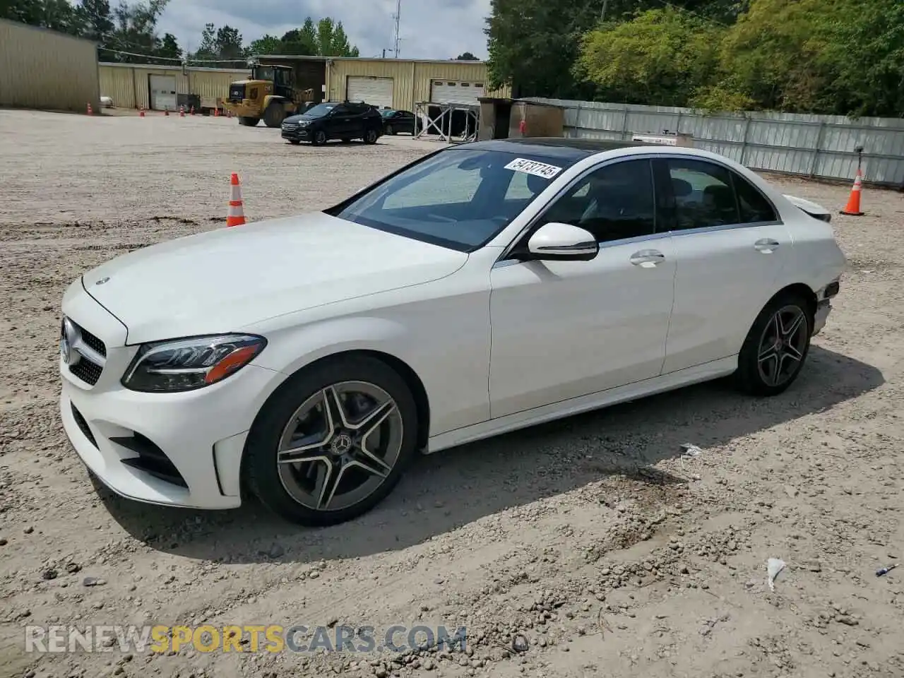 1 Photograph of a damaged car 55SWF8EB3LU328051 MERCEDES-BENZ C-CLASS 2020