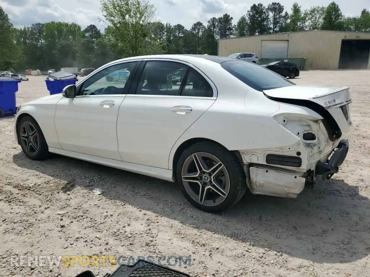 2 Photograph of a damaged car 55SWF8EB3LU328051 MERCEDES-BENZ C-CLASS 2020
