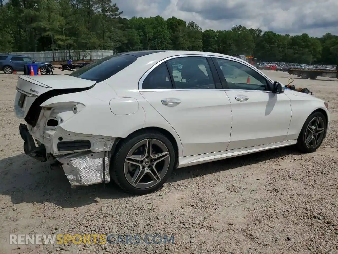 3 Photograph of a damaged car 55SWF8EB3LU328051 MERCEDES-BENZ C-CLASS 2020
