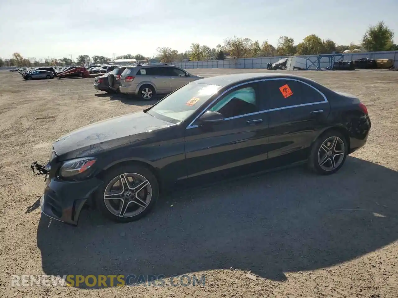 1 Photograph of a damaged car 55SWF8EB4LU324882 MERCEDES-BENZ C-CLASS 2020