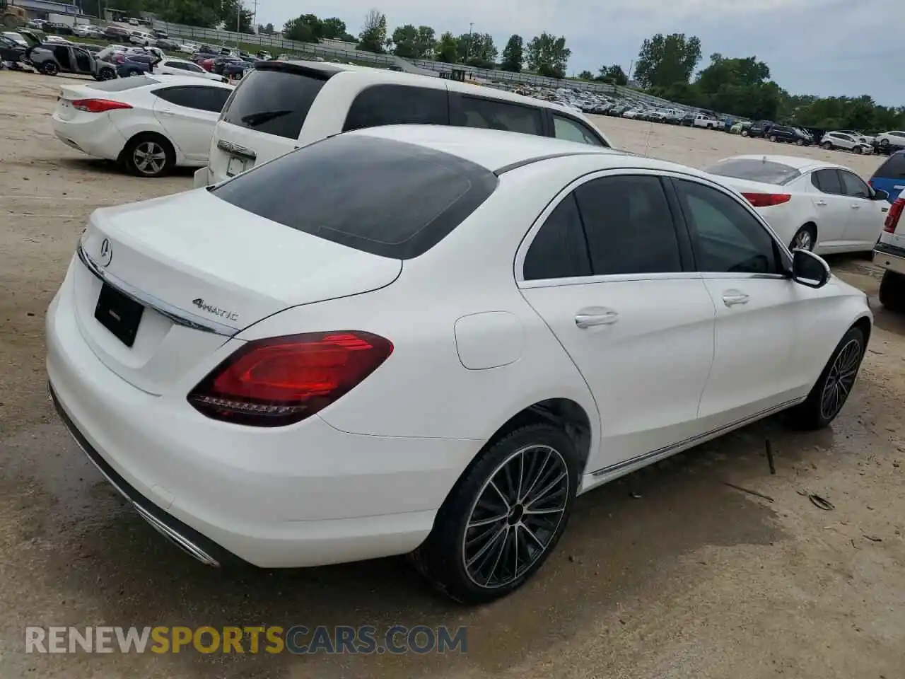 3 Photograph of a damaged car 55SWF8EB4LU329015 MERCEDES-BENZ C-CLASS 2020