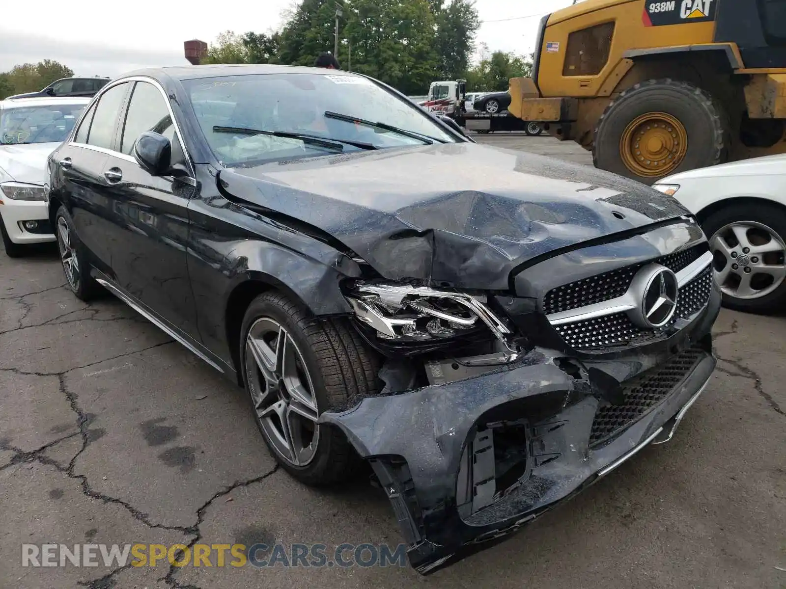 1 fotografías del automóvil dañado 55SWF8EB5LU329640 MERCEDES-BENZ C-CLASS 2020