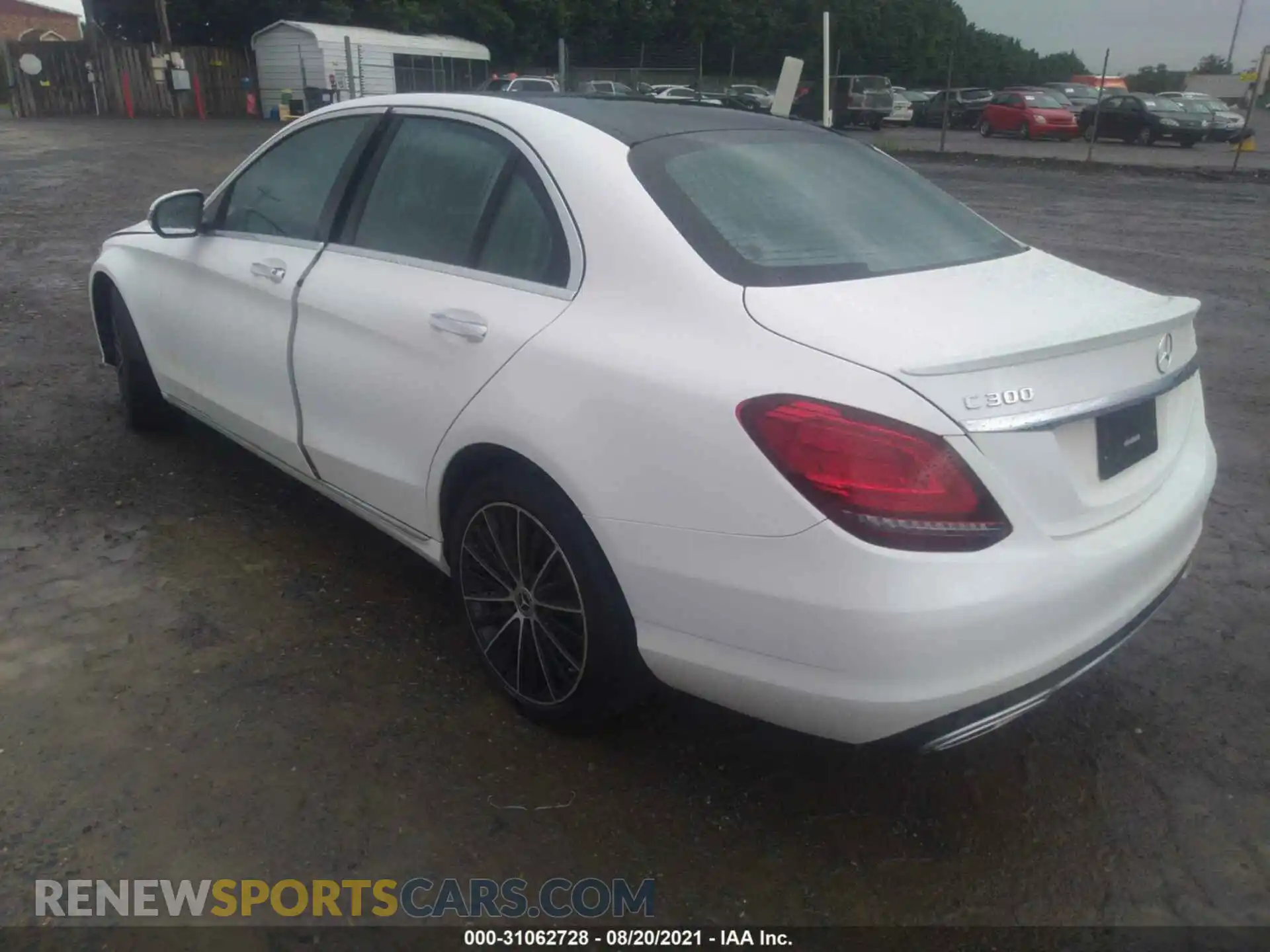 3 Photograph of a damaged car 55SWF8EB6LU323071 MERCEDES-BENZ C-CLASS 2020