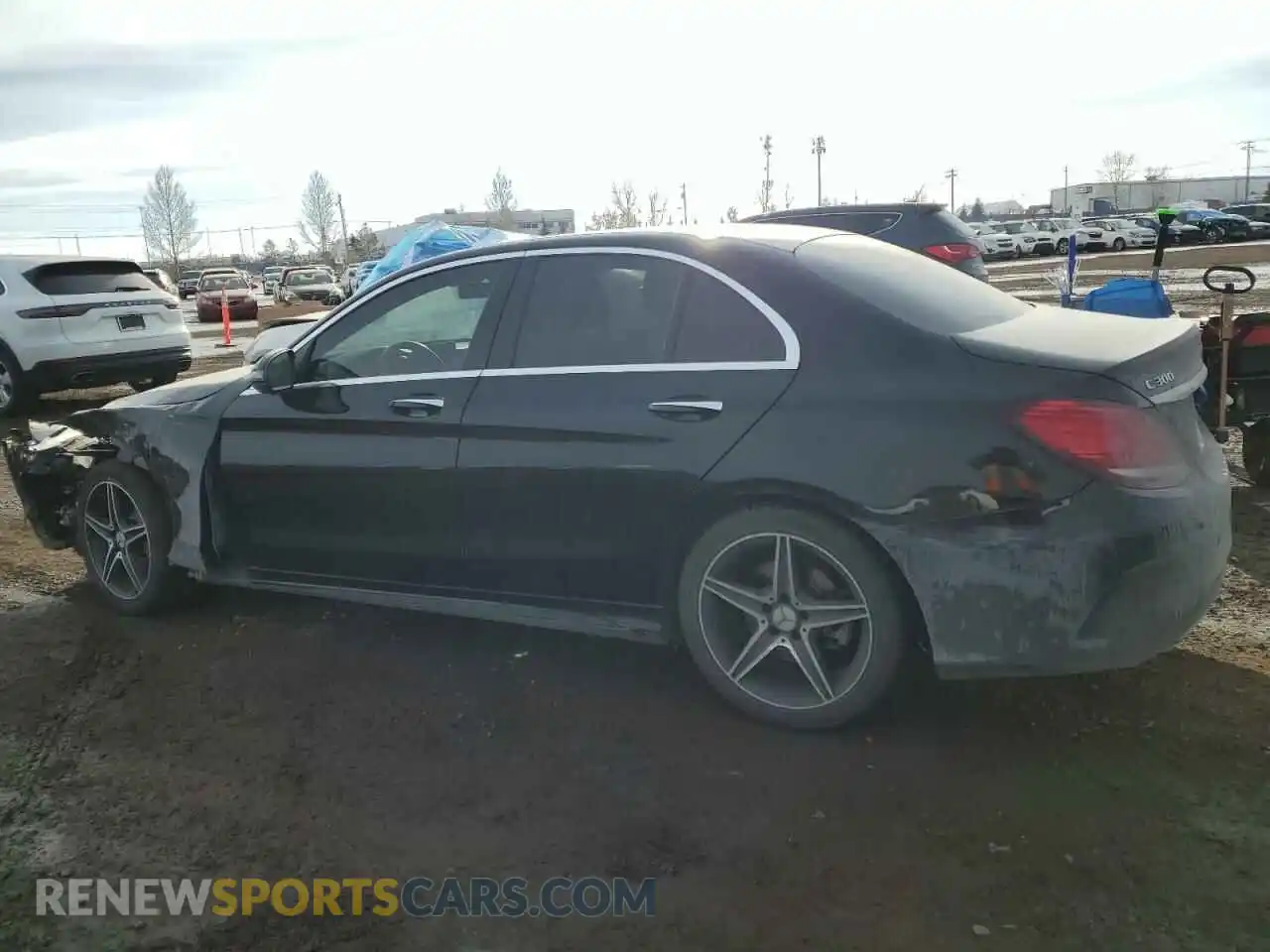 2 Photograph of a damaged car 55SWF8EB6LU328867 MERCEDES-BENZ C-CLASS 2020
