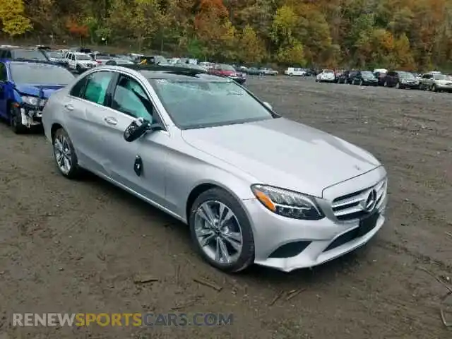1 Photograph of a damaged car 55SWF8EB7LU322947 MERCEDES-BENZ C CLASS 2020