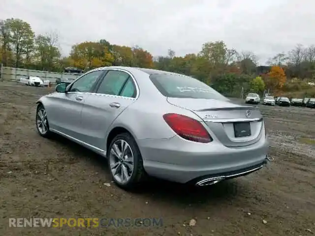 3 Photograph of a damaged car 55SWF8EB7LU322947 MERCEDES-BENZ C CLASS 2020