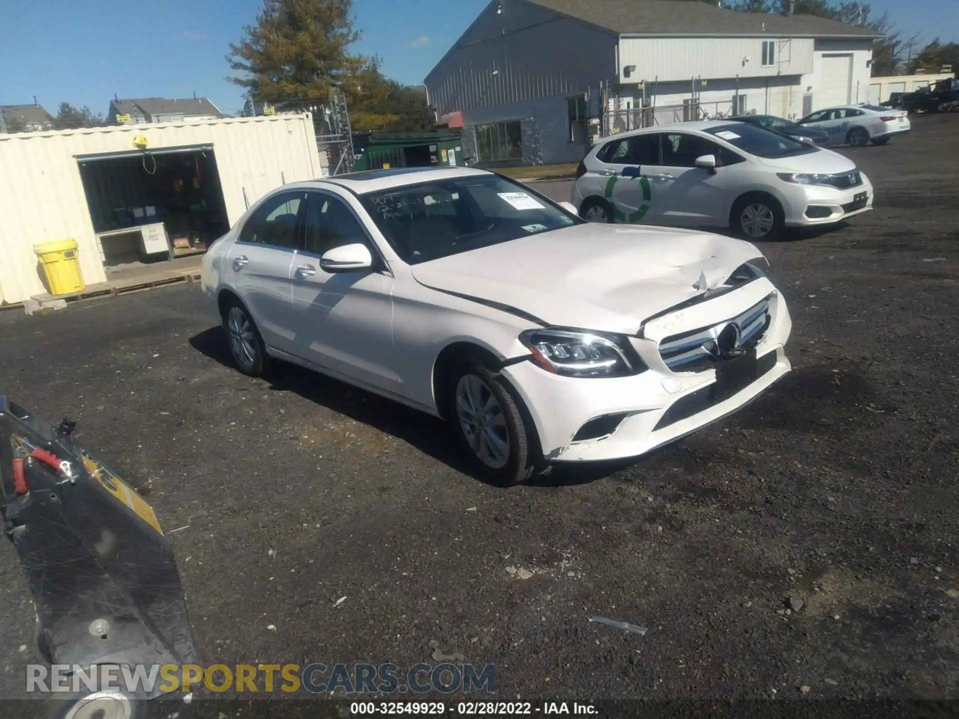 1 Photograph of a damaged car 55SWF8EB7LU324455 MERCEDES-BENZ C-CLASS 2020