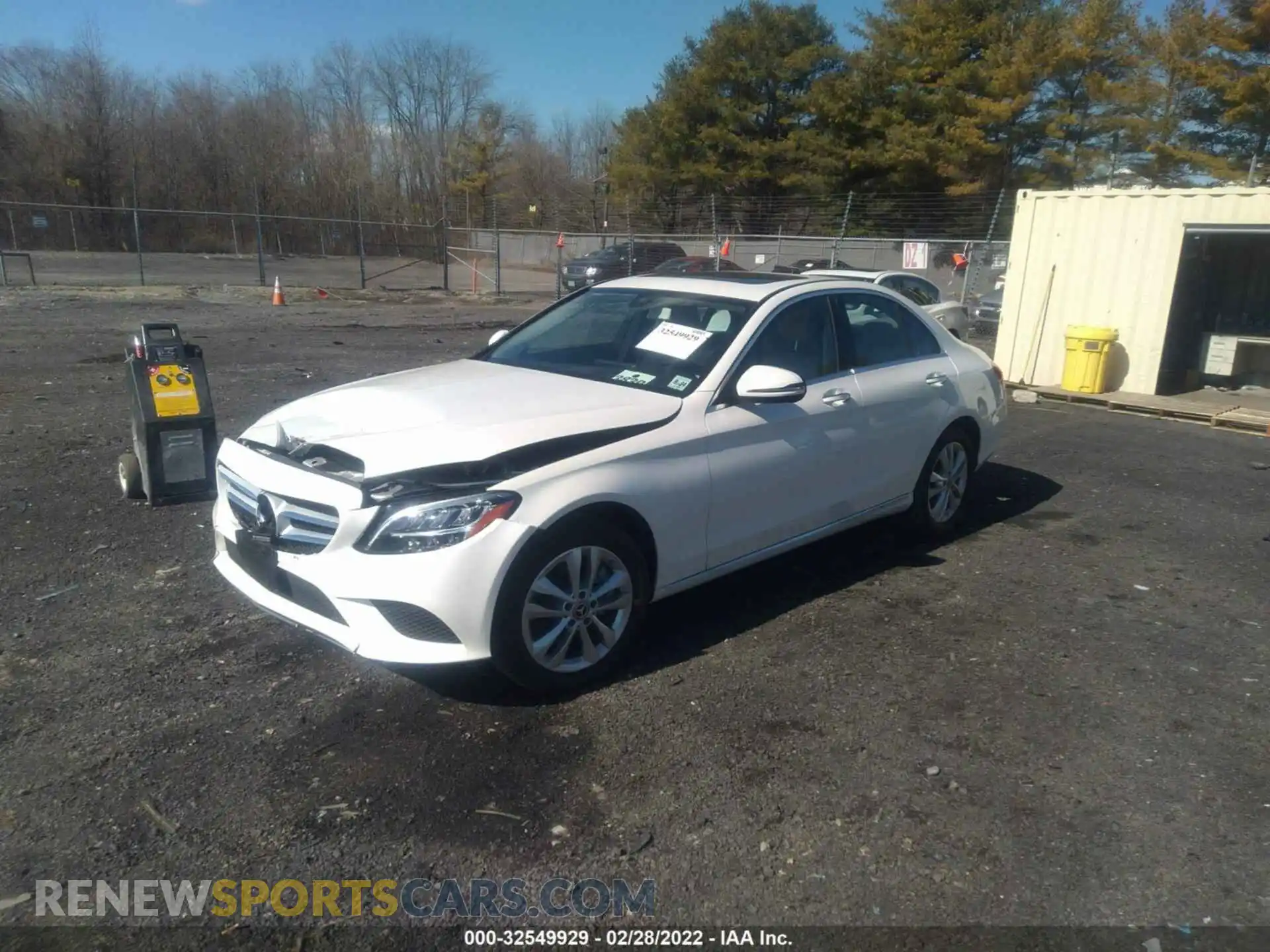 2 Photograph of a damaged car 55SWF8EB7LU324455 MERCEDES-BENZ C-CLASS 2020