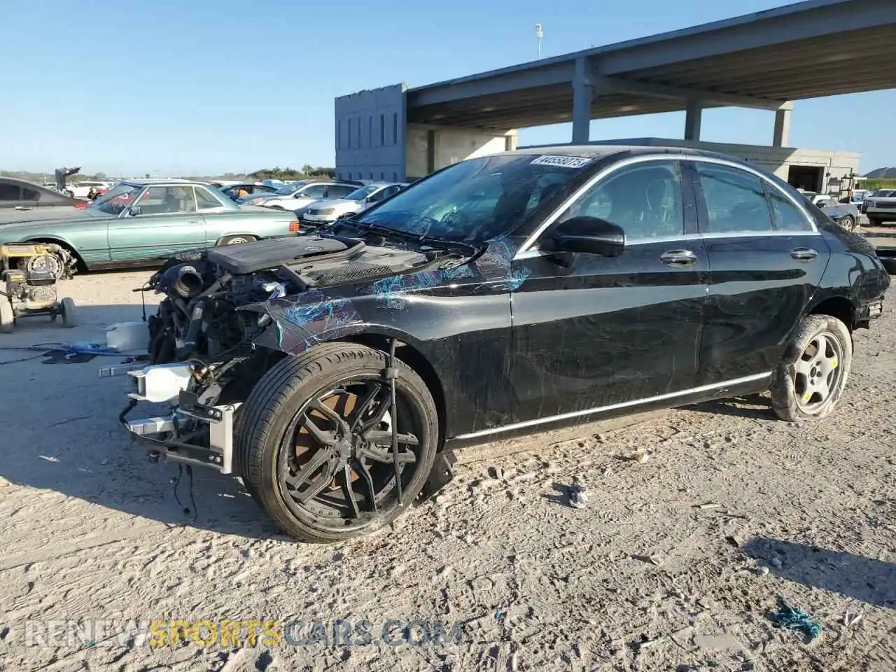 1 Photograph of a damaged car 55SWF8EB7LU326996 MERCEDES-BENZ C-CLASS 2020